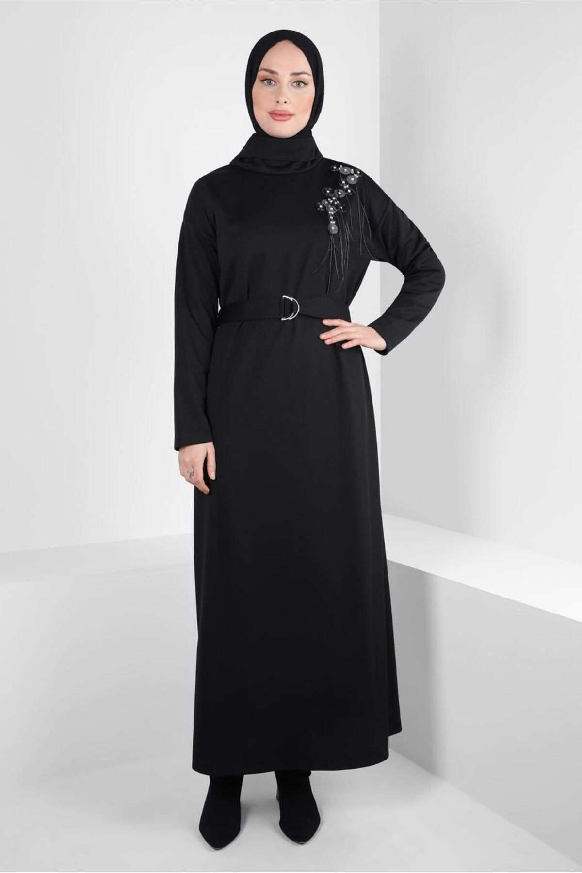 لباس بافتنی کمربند دار 44213 Alvina