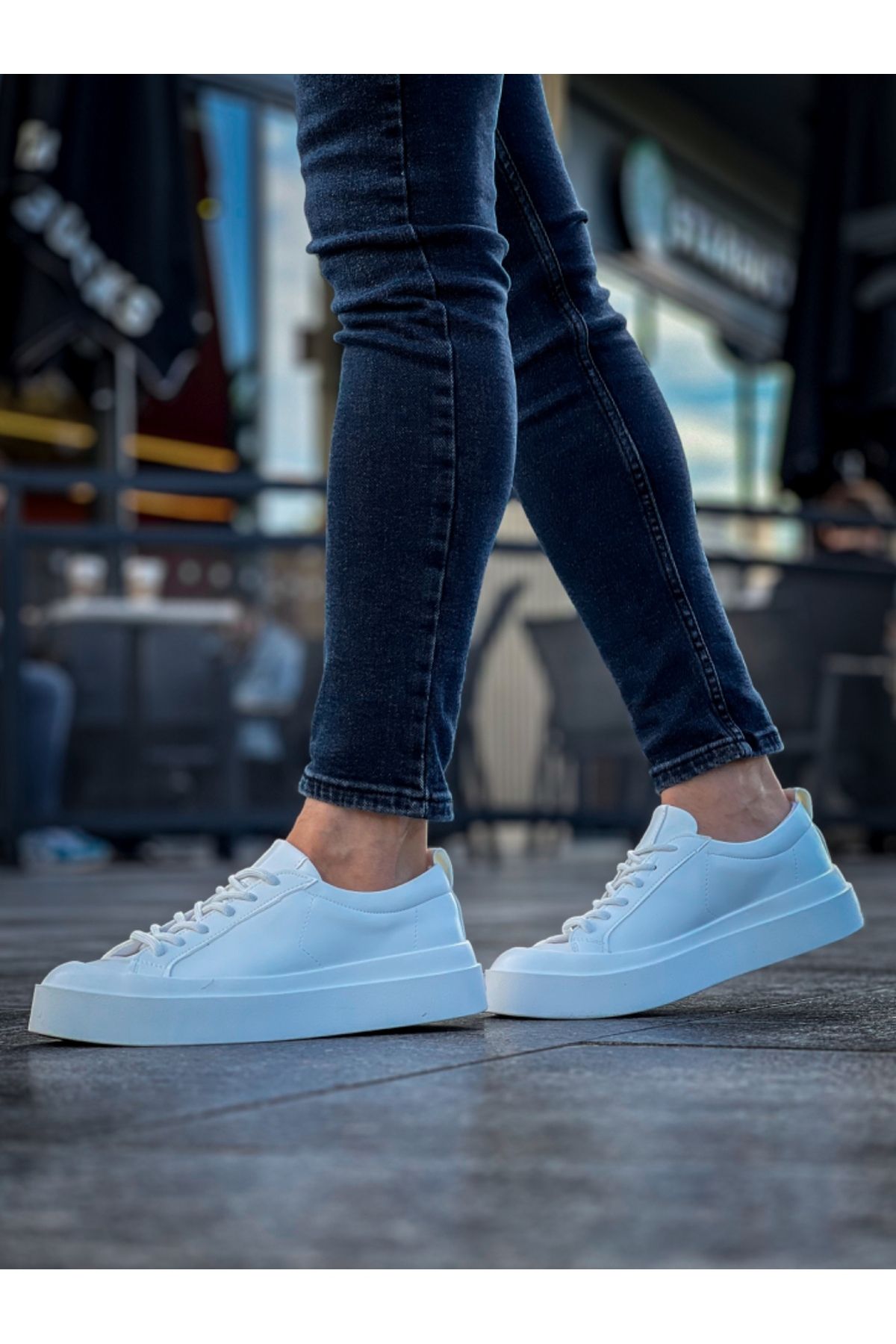 BOA-Ba500 Boa Custom Thermo Sole White Casual Men's Shoes 5