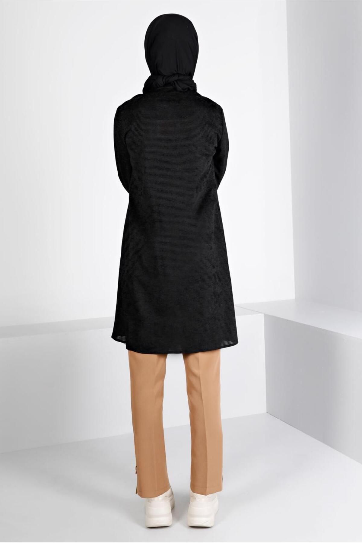 Alvina-Velvet Shirt Tunic 43441 3