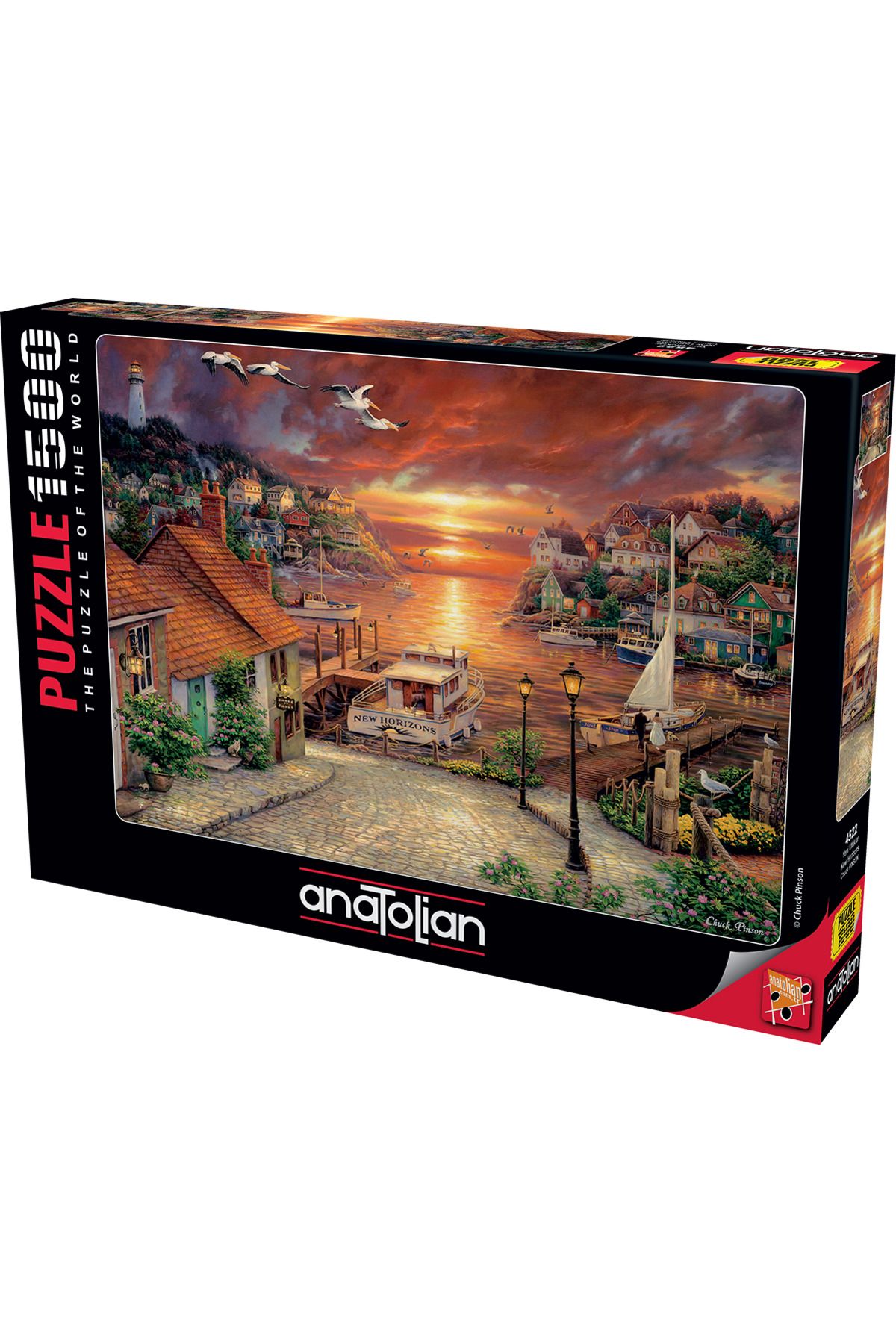 Anatolian Puzzle 1500 Parçalık Puzzle / Yeni Ufuklar - Kod:4522