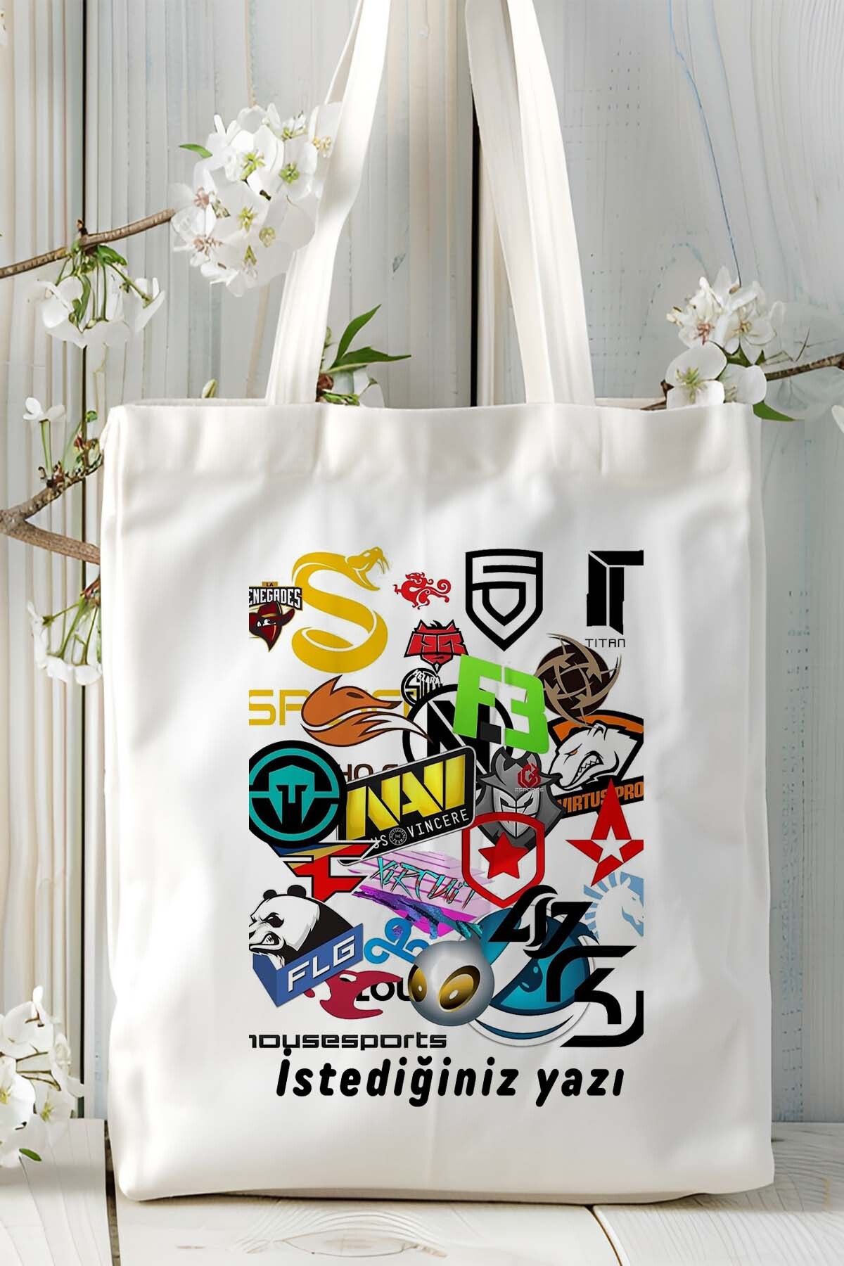 Arken Design-Counter Strike Cs:Go Game Printed Shoulder Bag - Model 2 2