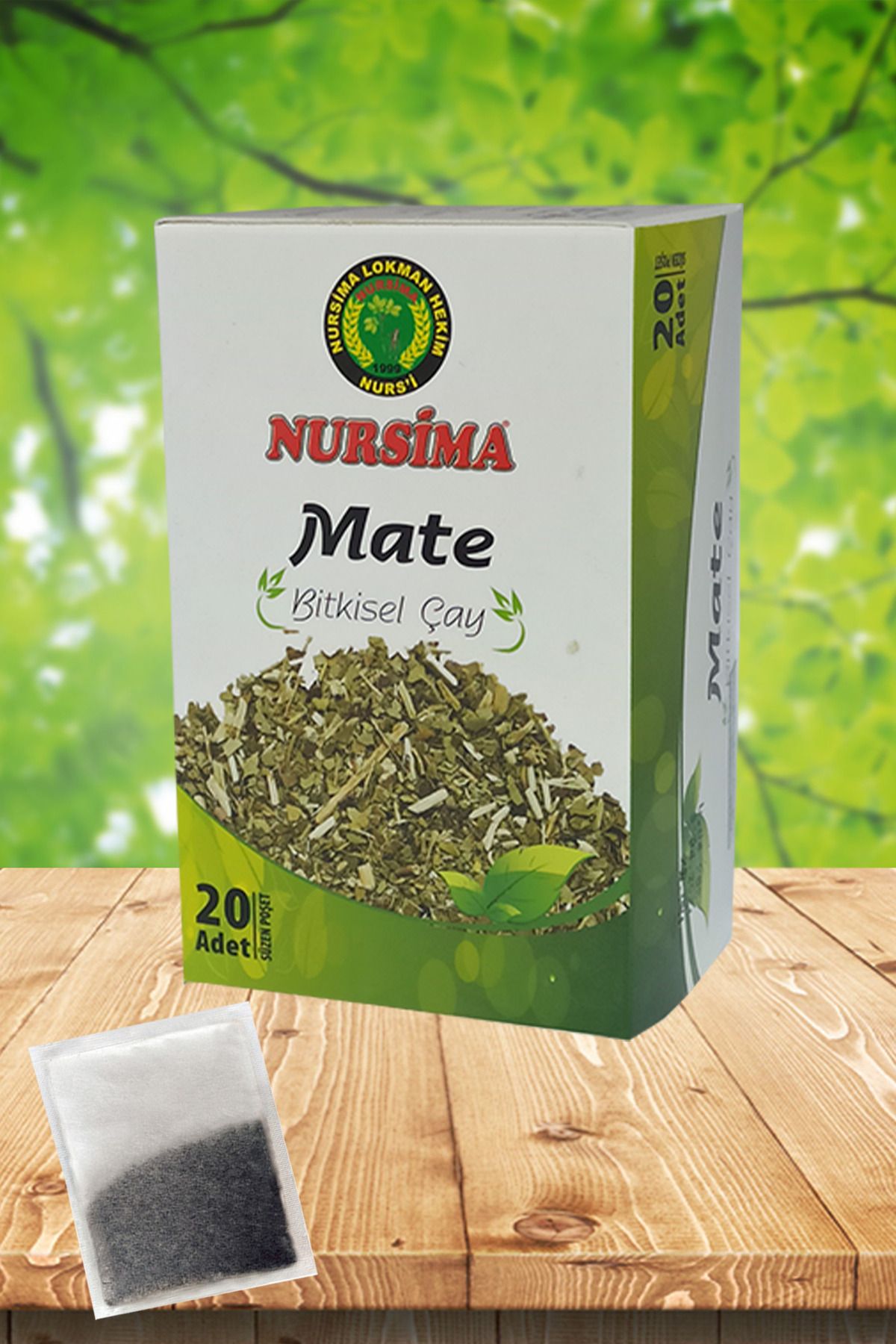 Nursima Mate Bitkisel Çay 20 'li Süzen Poşet