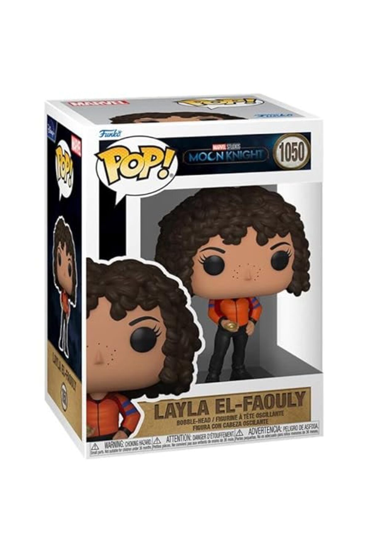 Funko-Pop : Moon Knight - Layla Abdallah El-Faouly Funko Pop! Vinyl Figure (Compatible Pop Box Protector K 2