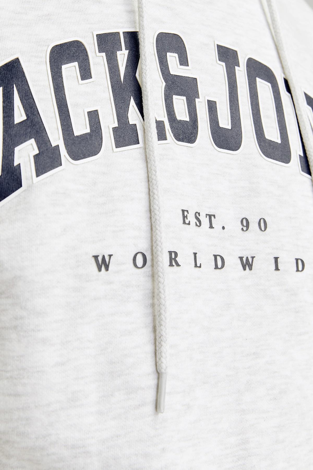 سویشرت مردانه راسته آستین بلند | جک اند جونز Jack & Jones p-zal-roma-2024-116 - تصویر 8