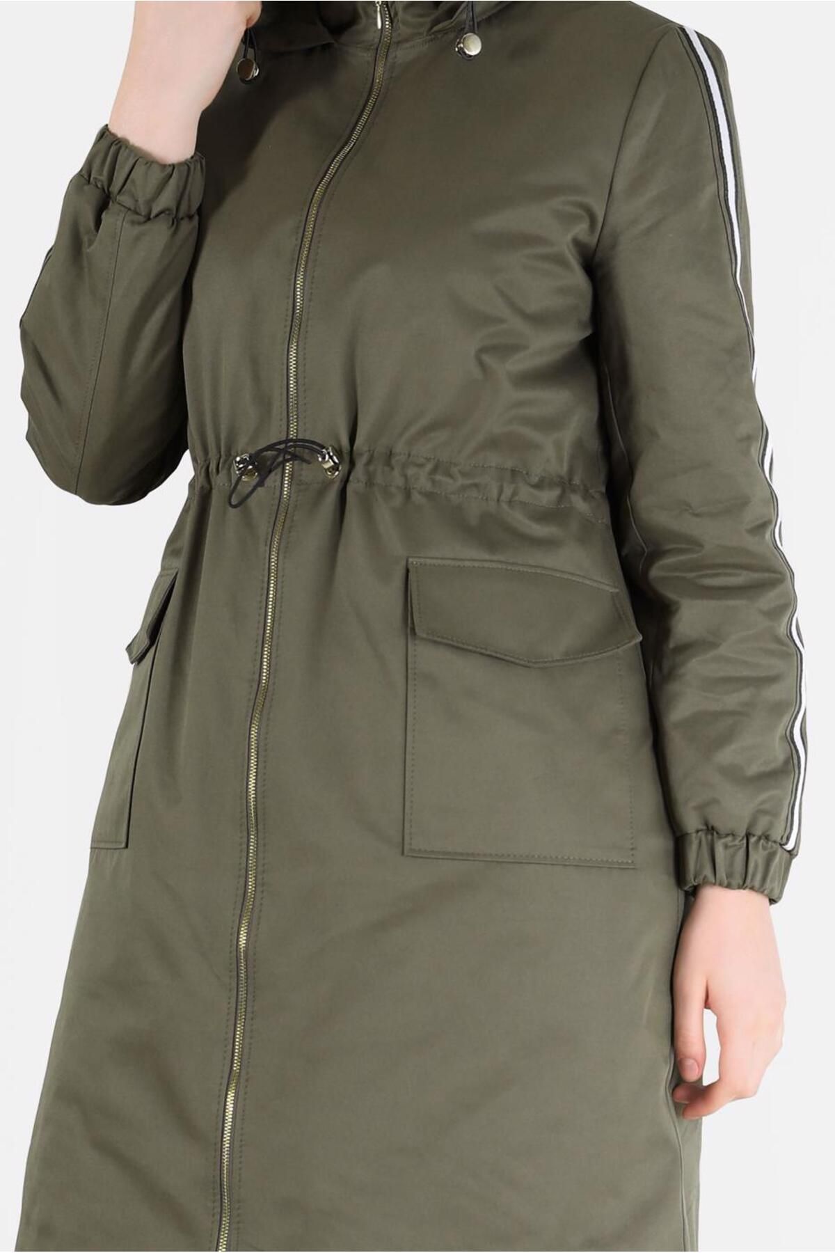 Alvina-Parka 90214 - Drawstring Waist and Hooded 4