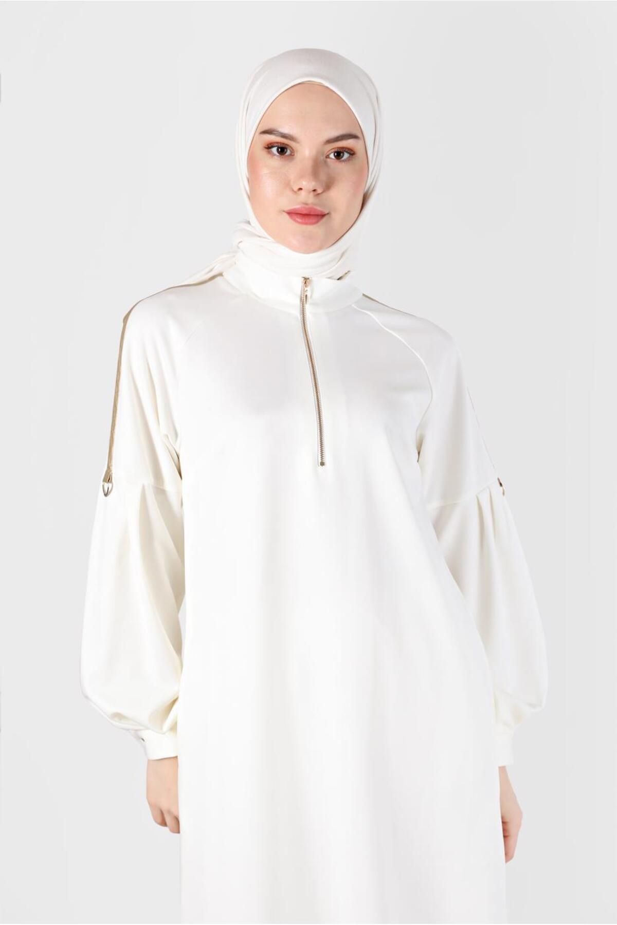 TUNIC زیپ دار 42322 نوار چرمی Alvina