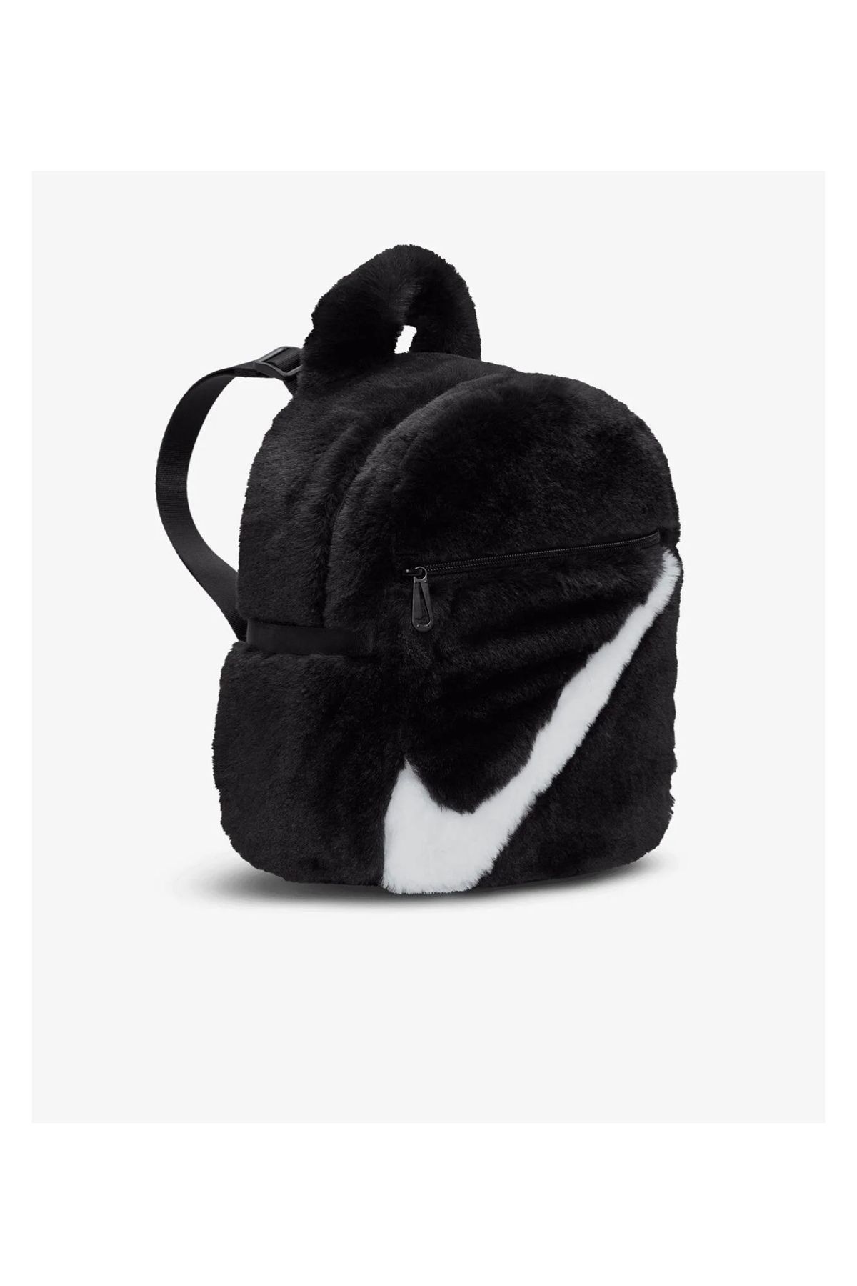 Nike-Sportswear Futura 365 Mini Backpack Black Plush Backpack (6Liter) 7