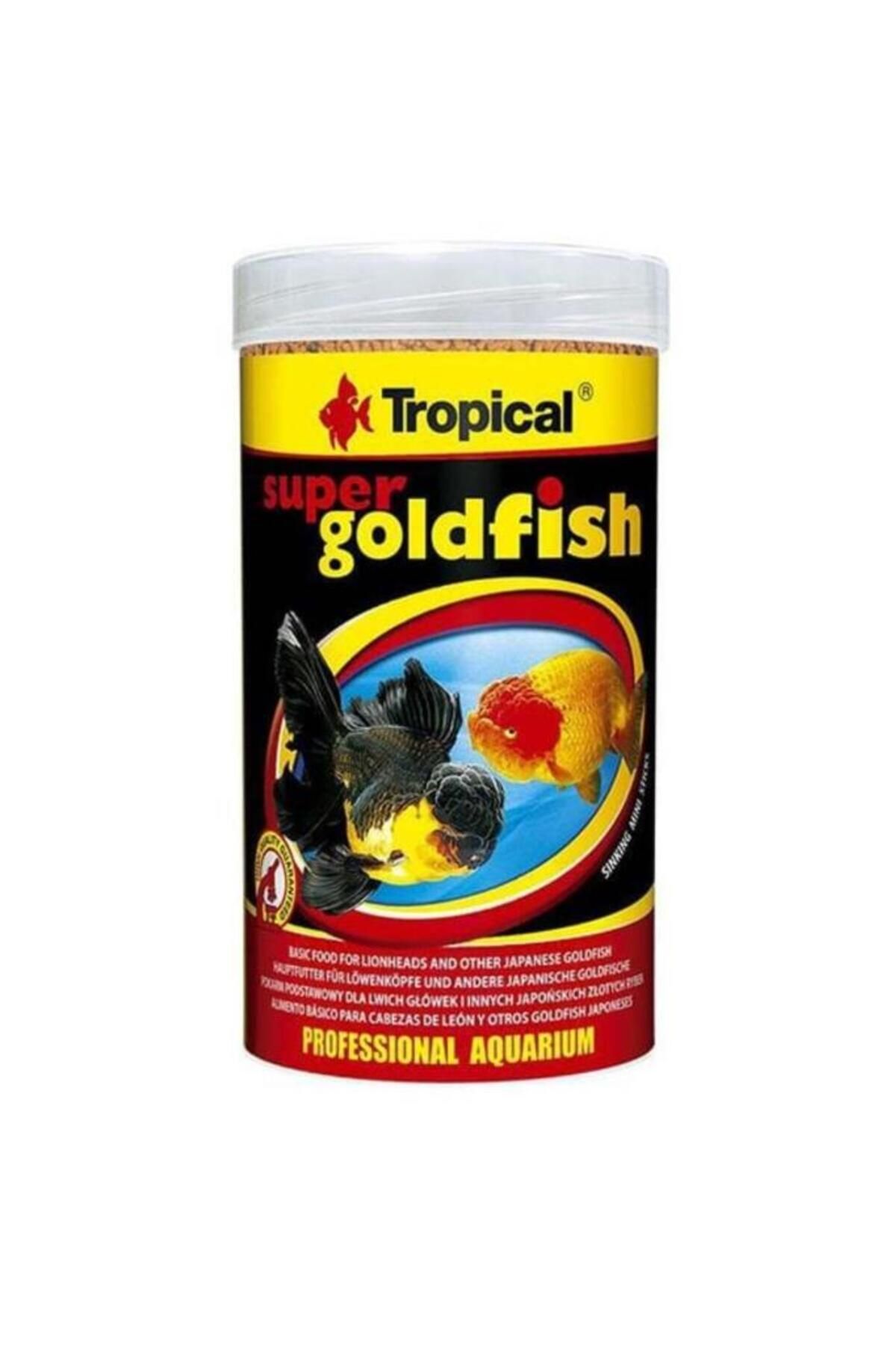 Tropical Süper Goldfish Mini Sticks Japon Balıkları Için Çubuk Balık Yemi 250 ml 150 gr