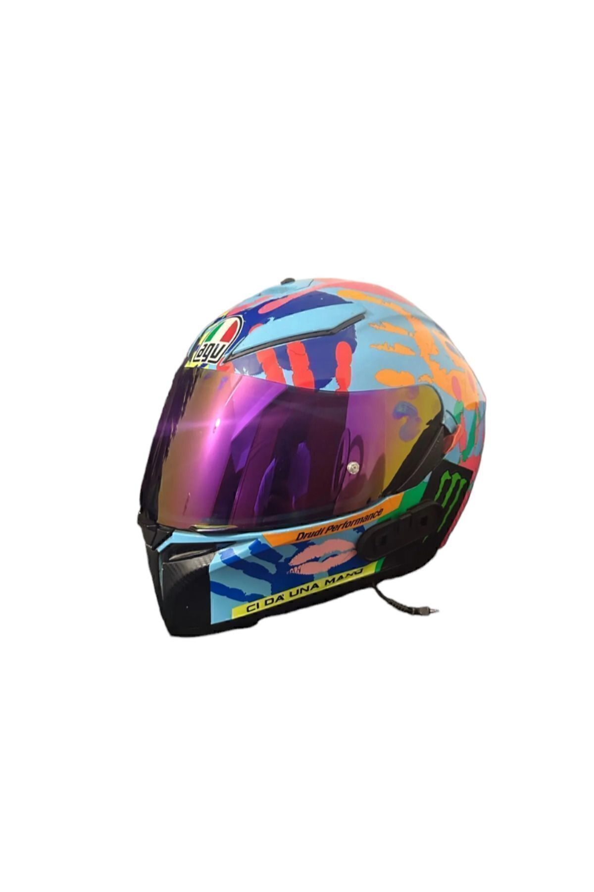 K5 K5s K3sv K1 K1s Kompakt St Kask Vizörü Mor - 3
