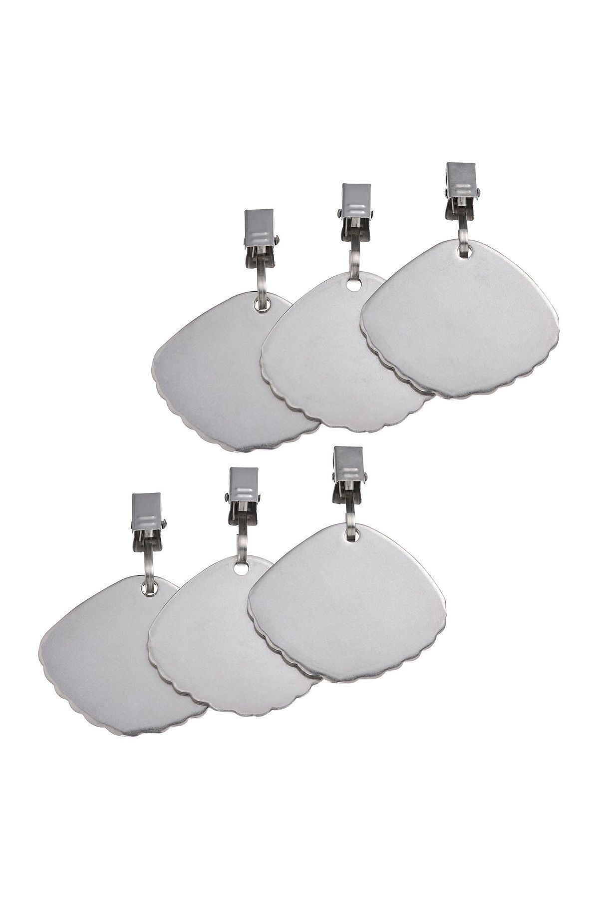 IKEA 6 Adet Masa Örtüsü Mandalı İkea 6-Lı Set Örtü Sofrasofra Ağırlığı Kayma Önleyici Paslanmaz Çelik