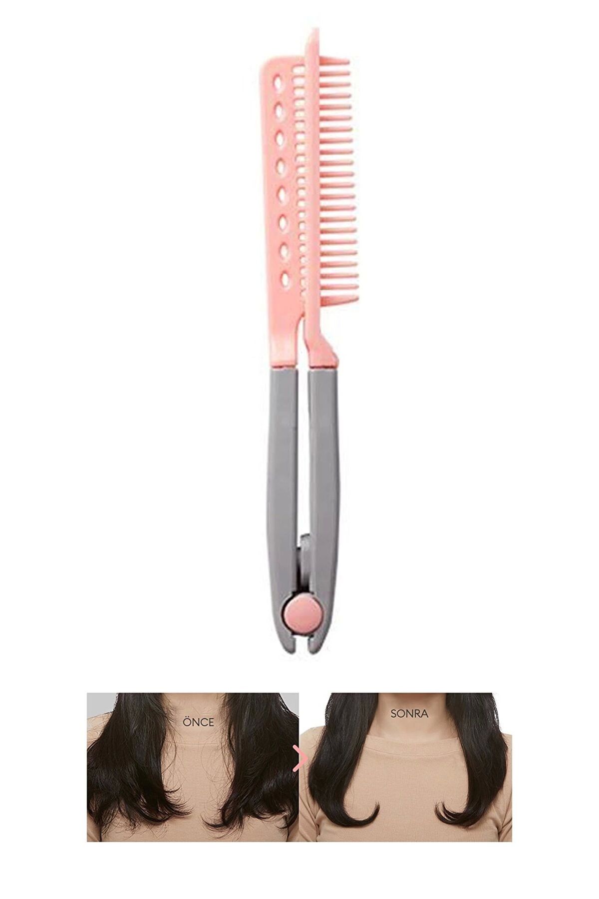 feifei Saçlara Kolay Şekil Veren Saç Kurutma Fırçası Apıeu Easy Hair Dry Brush