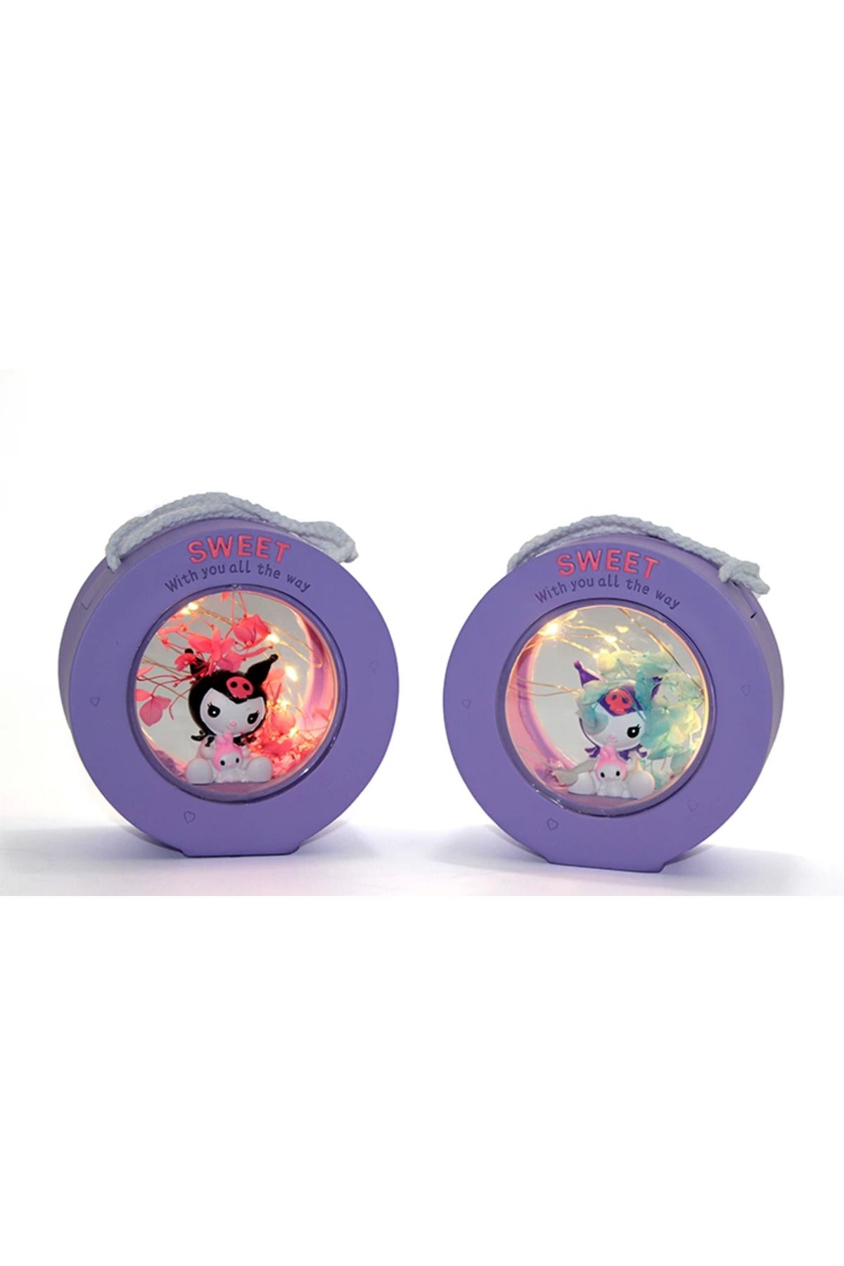 Ayaz World Polyester Kuromi Masa Üstü Lamba Alk1618 - AYZ9306-9138