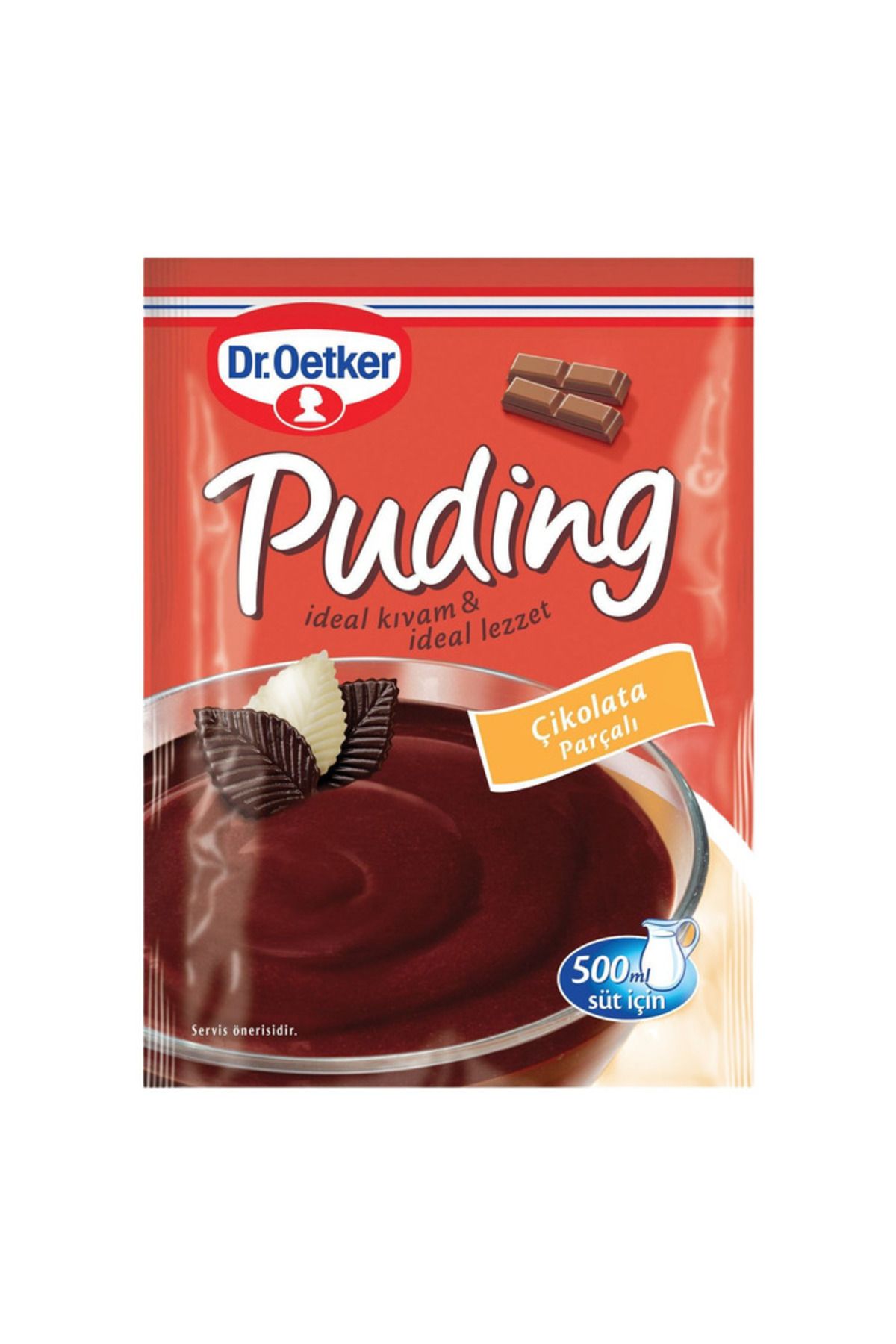 Dr. Oetker Puding Çikolata Parçalı 115 Gr