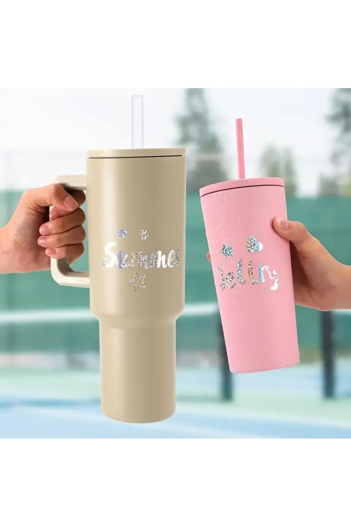 پک استیکر حروف ضد آب مناسب برای ترموس Stanley