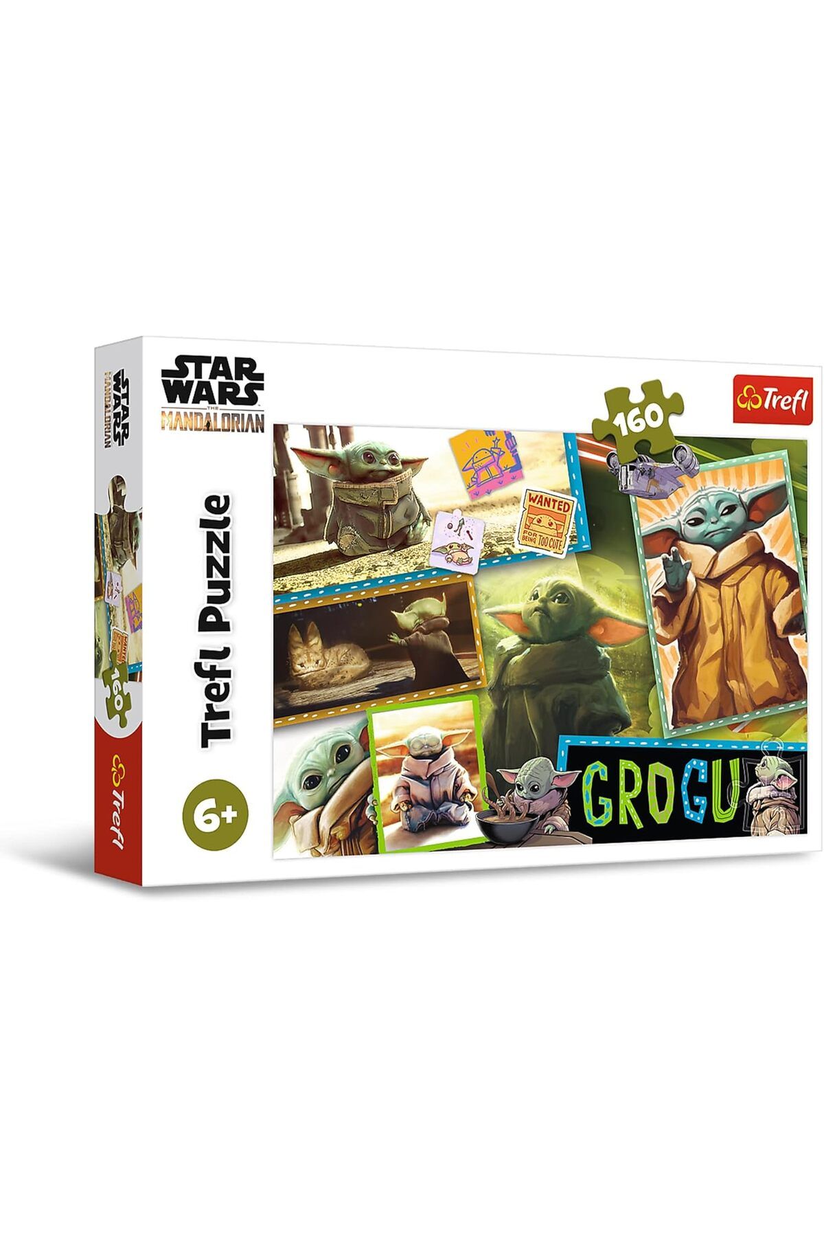 STOREMAX nffashopm 15411 6+ Yaş Çocuklar İçin 160 Parça Grogu Yapboz, The Mandalorian storestarx 105135