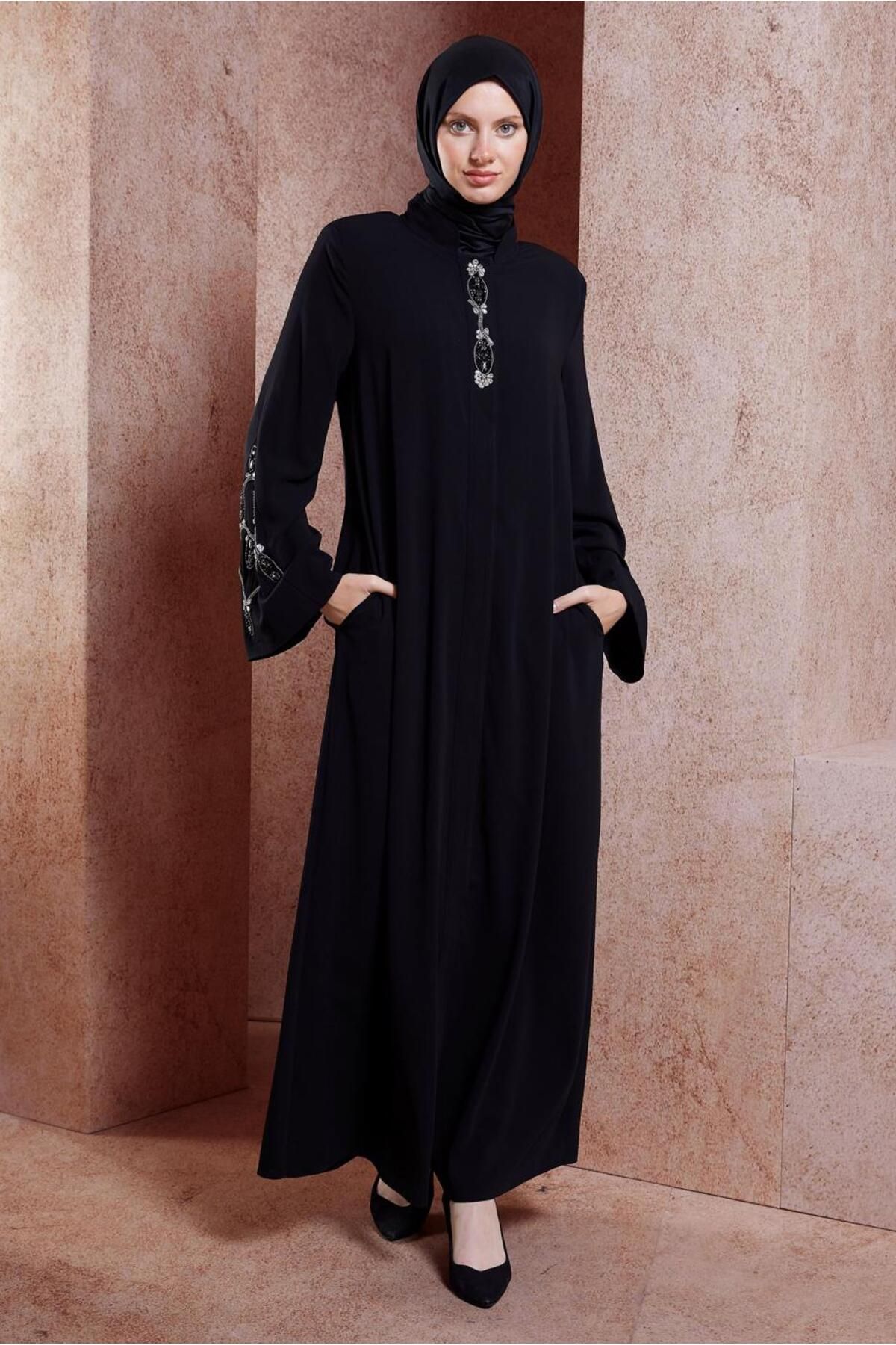 Alvina سنگ با جزئیات ABAYA 80107