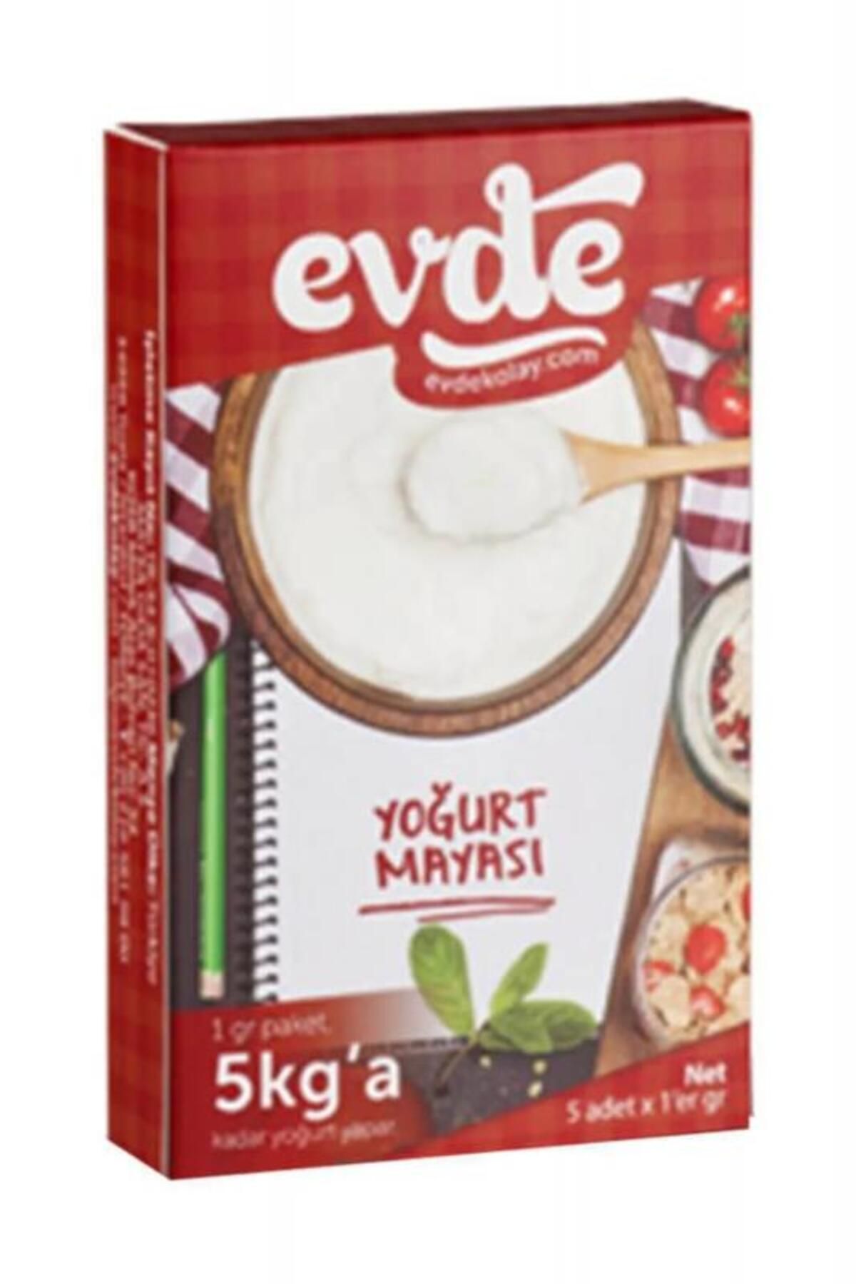 Evde Yoğurt Mayası 1 gr 5 Paket