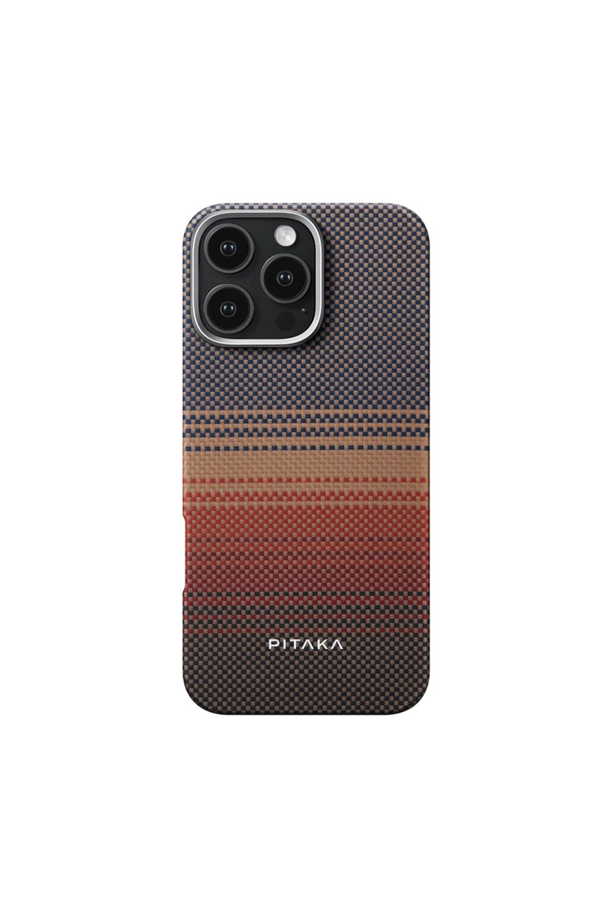 iPhone 16 Pro Pitaka Tactile Woven Sunset-Moonrise Serisi Magsafeli Aramid Fiber Kılıf