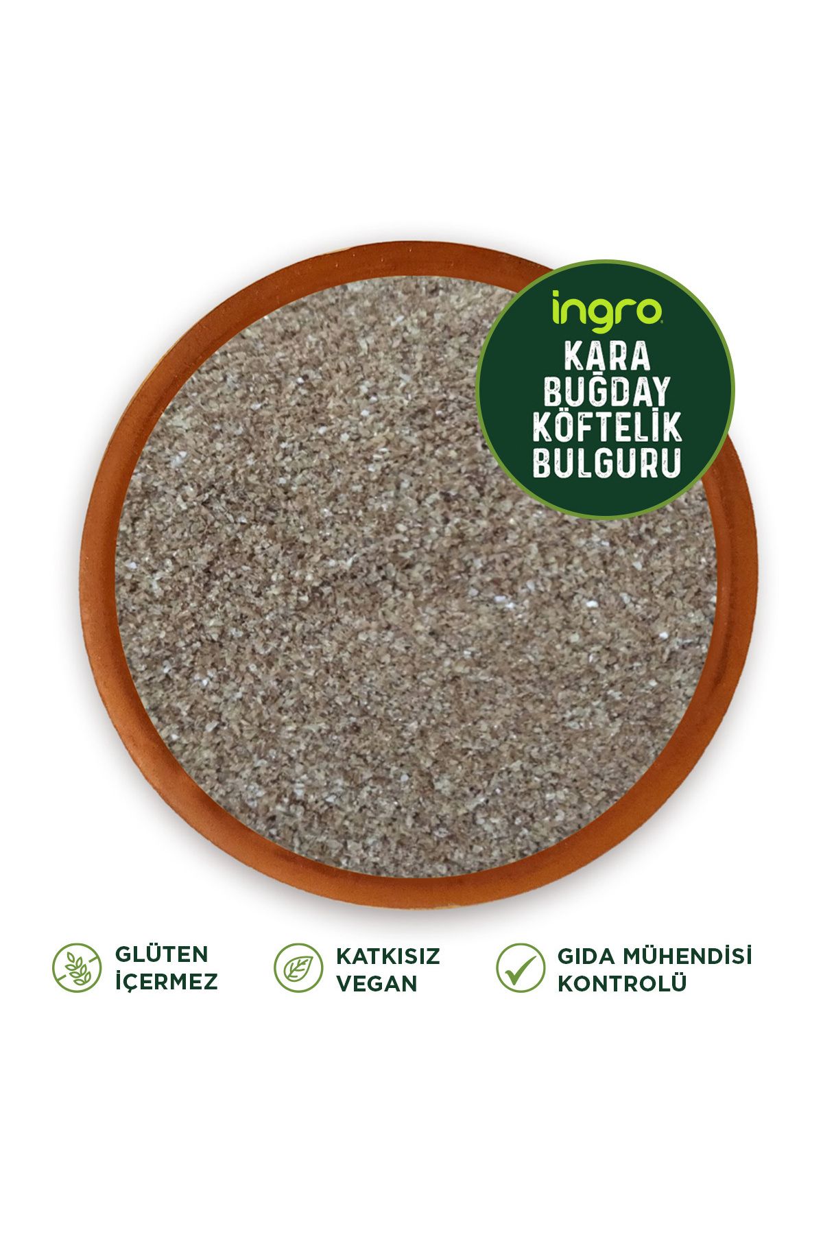 İngro Ingro Glutensiz Karabuğday Köftelik Bulguru 1000 G