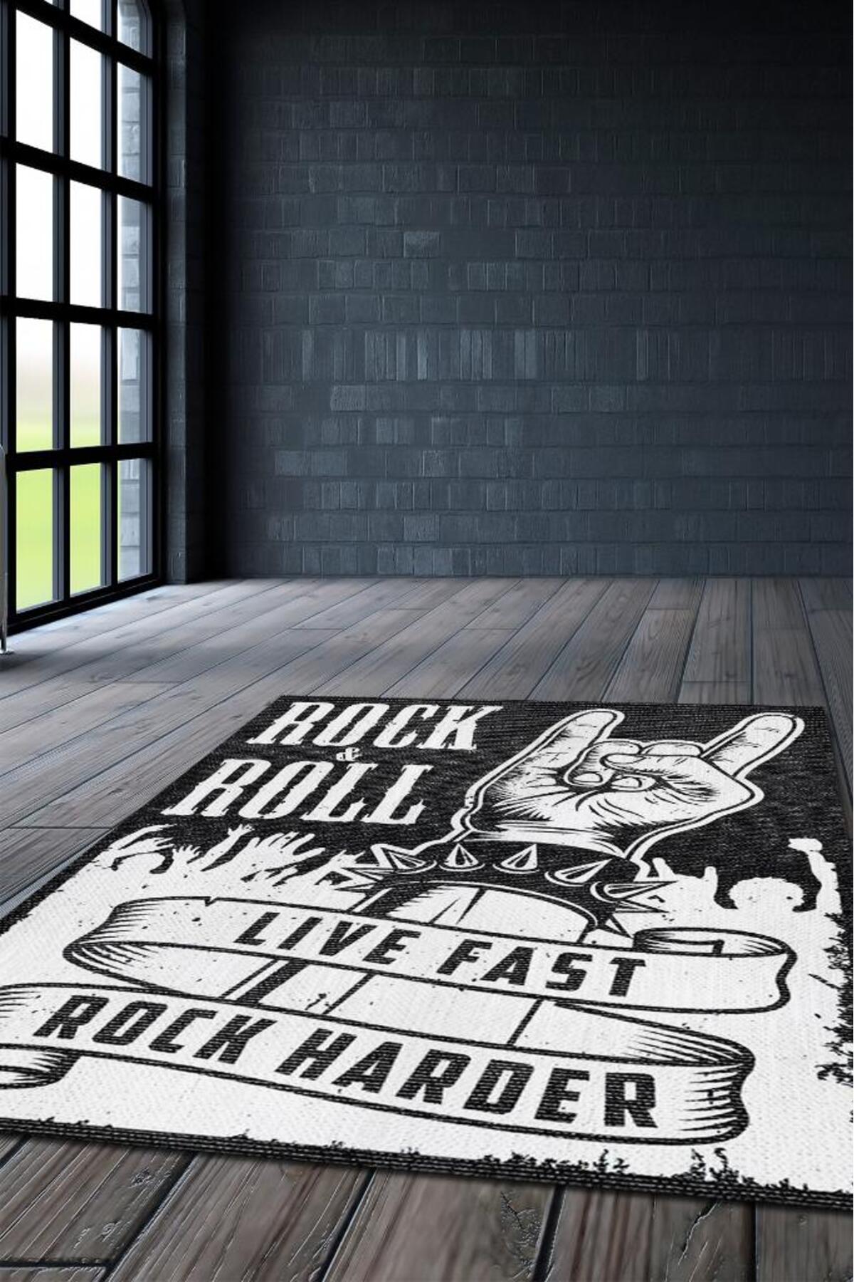Live Fast Shake More Colorful Musician Rug Musical Level Gift Rug Rock Rug