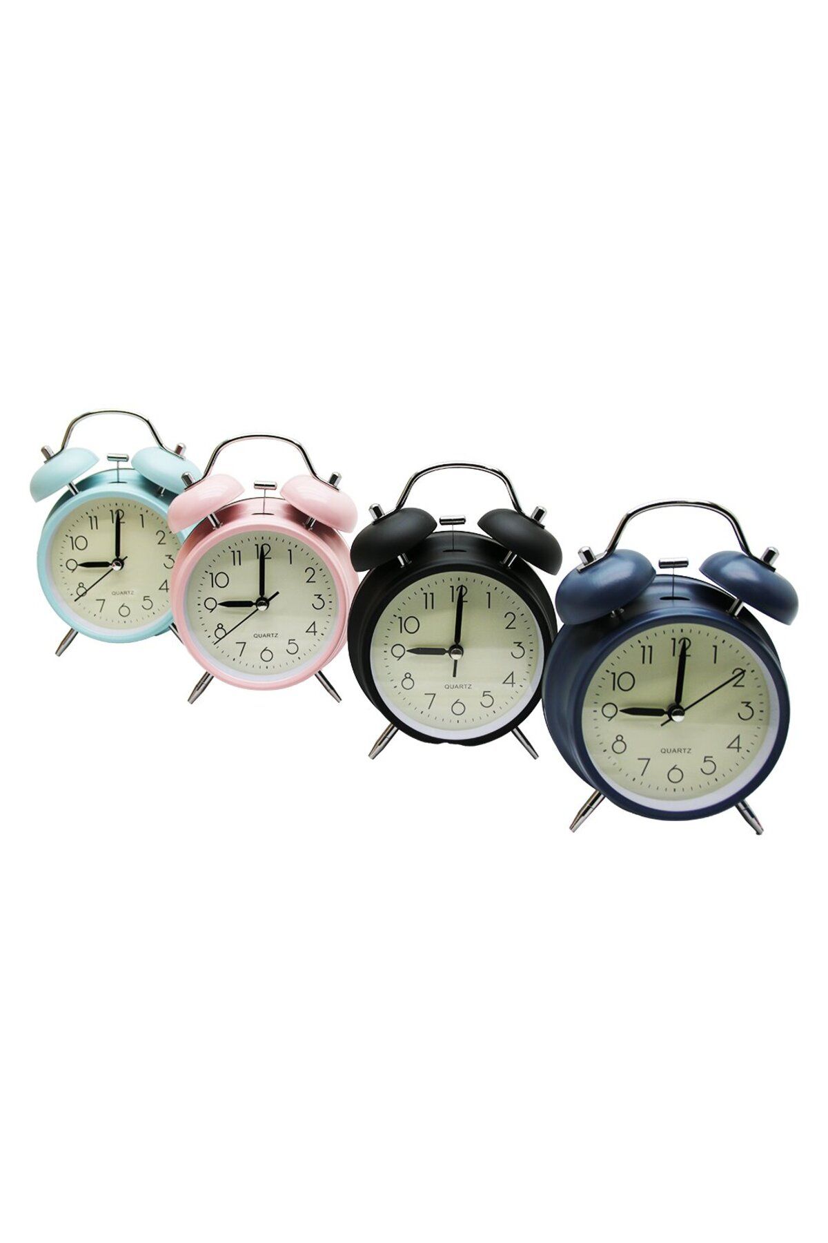 feifei ALARM CLOCK BÜYÜK MAT RENKLİ MASA ÇALAR SAAT (4767) - AYS8066-9674