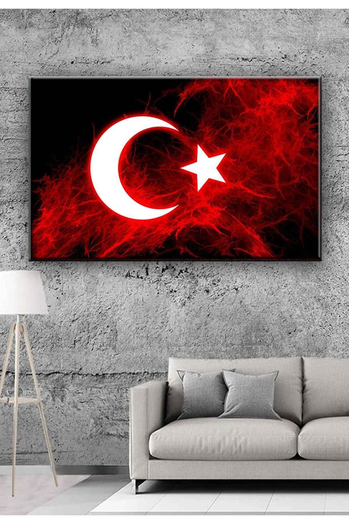 First Date ASİL BAYRAK KANVAS TABLO