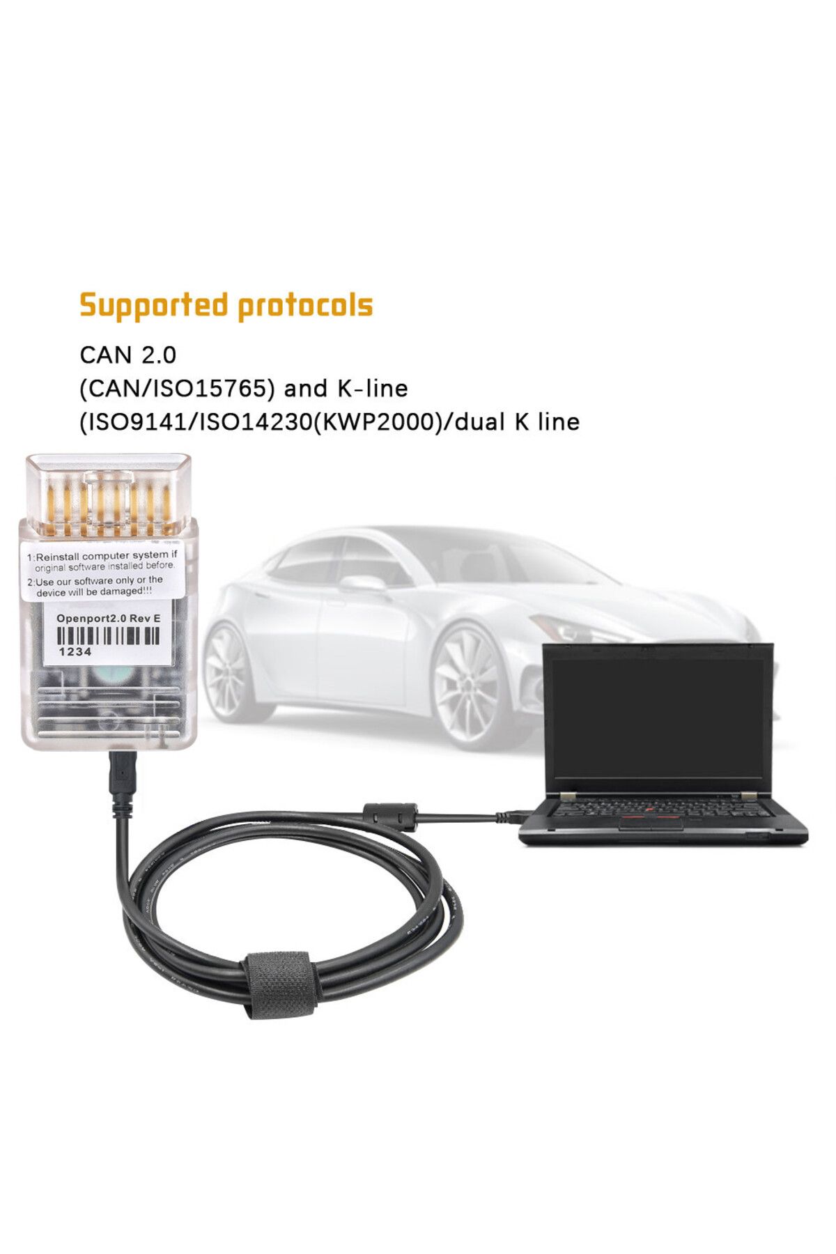 Choice-Best Tactrix Openport 2.0 ECUFLASH Auto ECU Chip Tuning Tool open port 2 0 J2534 Full Chip For Me... 5