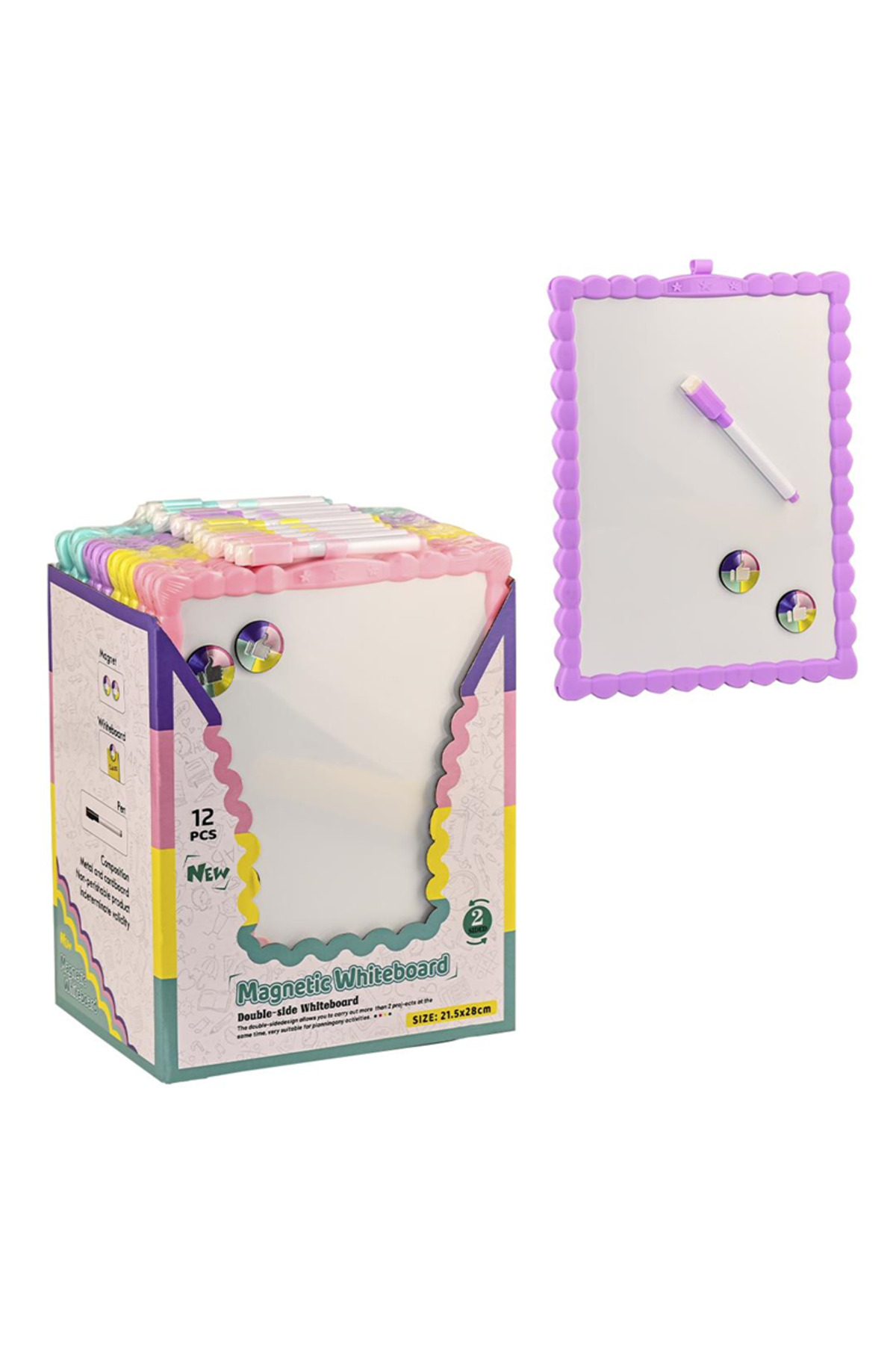 Mikro MAGNETİC ÇİFT TARAFLI YAZI TAHTASI 21,5CMX28CM - Fiyatı