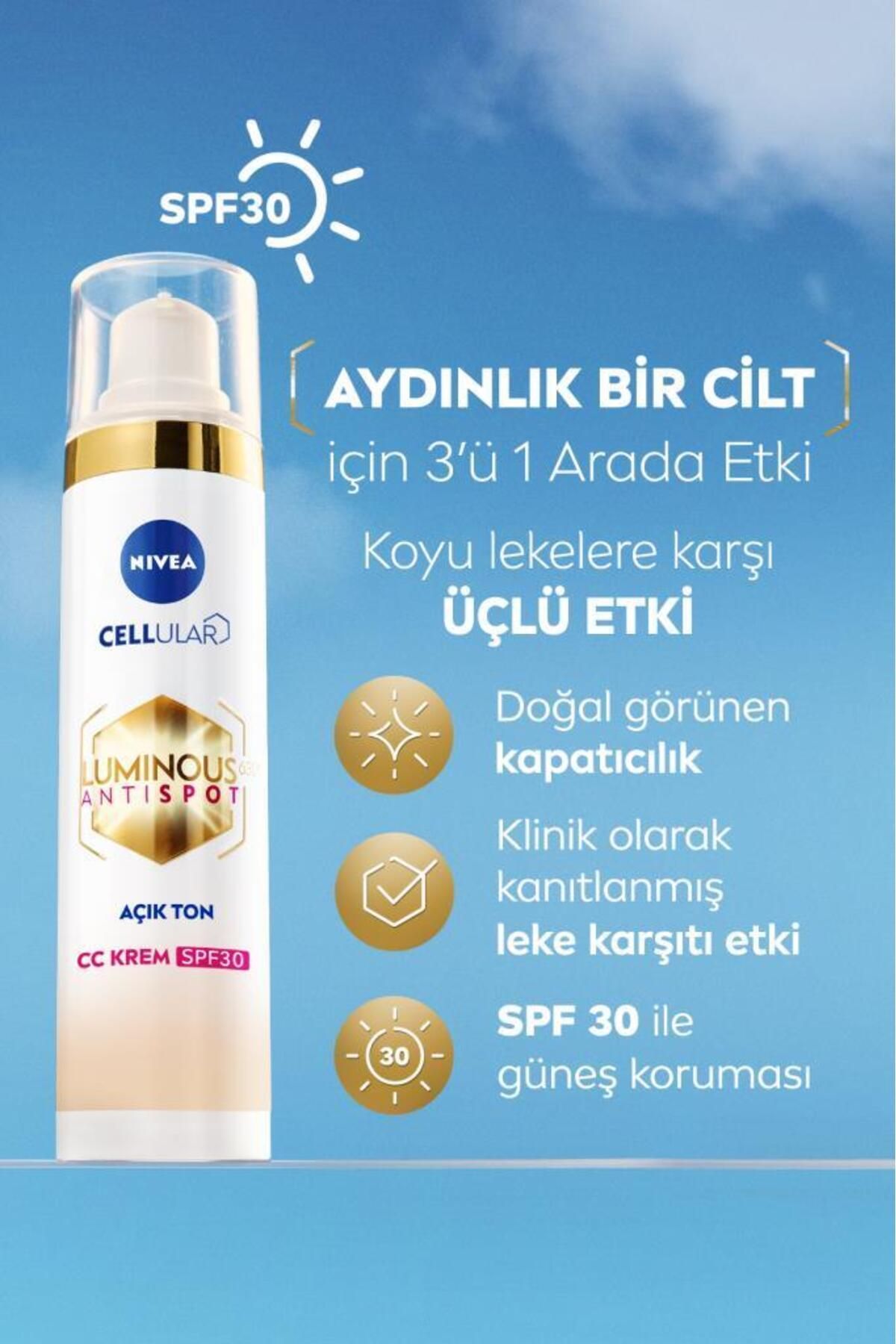 NIVEA-Cc Face Cream-Cream with Coverage on Dark Spot Appearance Reducing Defects 3