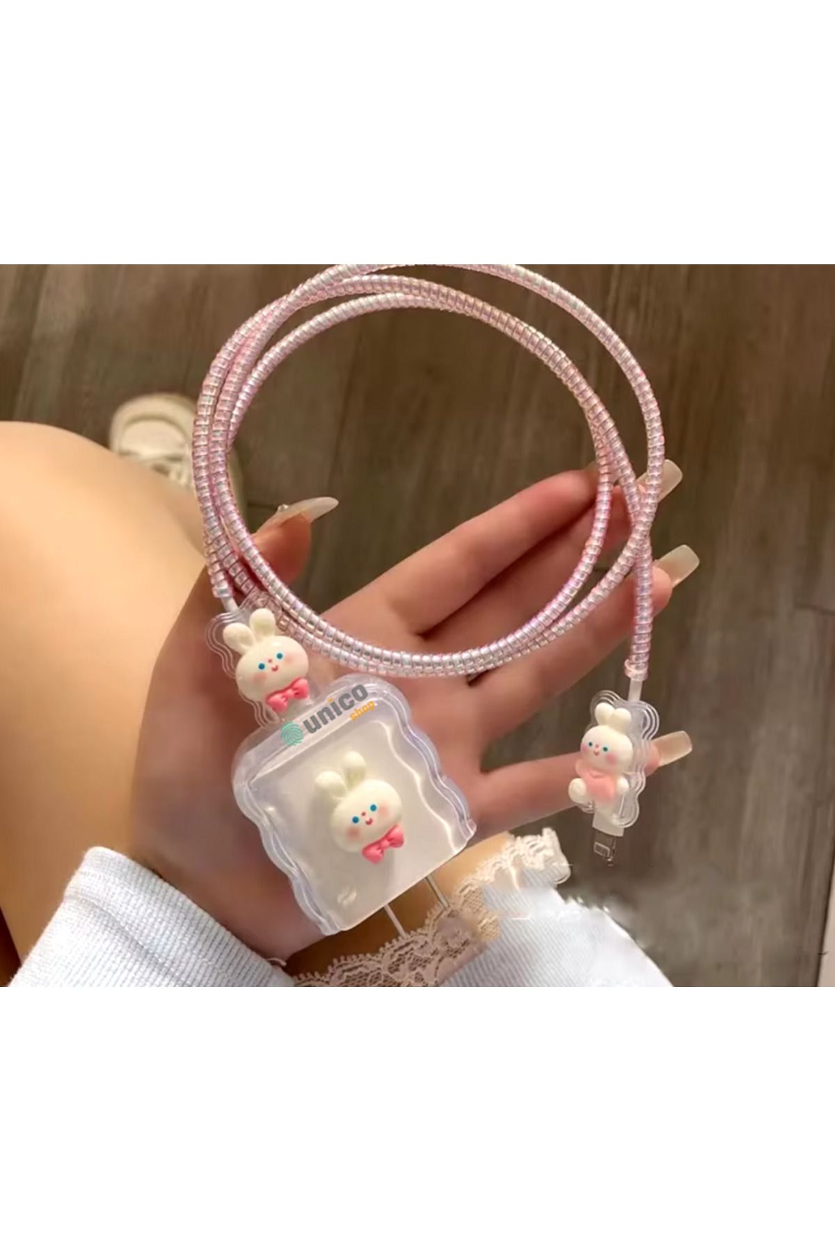 Tianya 18/20 W Iphone Uyumlu Şarj Aleti Kılıfı Kablo Koruyucu Sarj Koruyucu Sarj Kablosu Koruyucu Kılıf