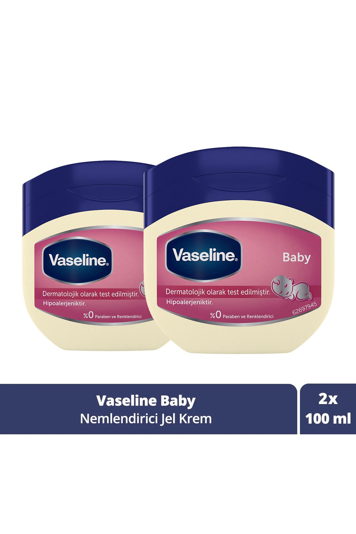 Vaseline Nemlendirici Jel Baby 100 ml X2