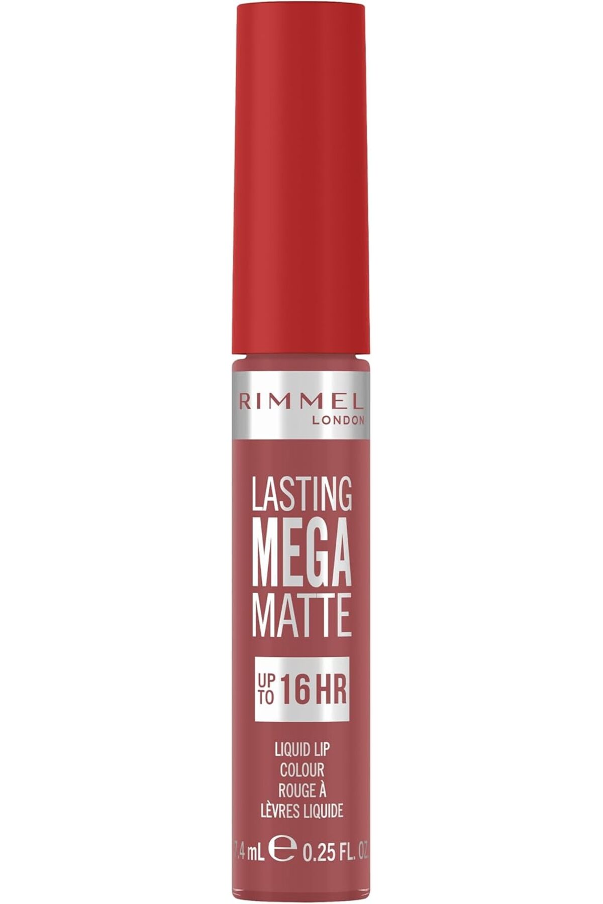 Rimmel London Lasting Mega Matte Liquid Lipstick - 210 - Rose & Shine, 7.4ml