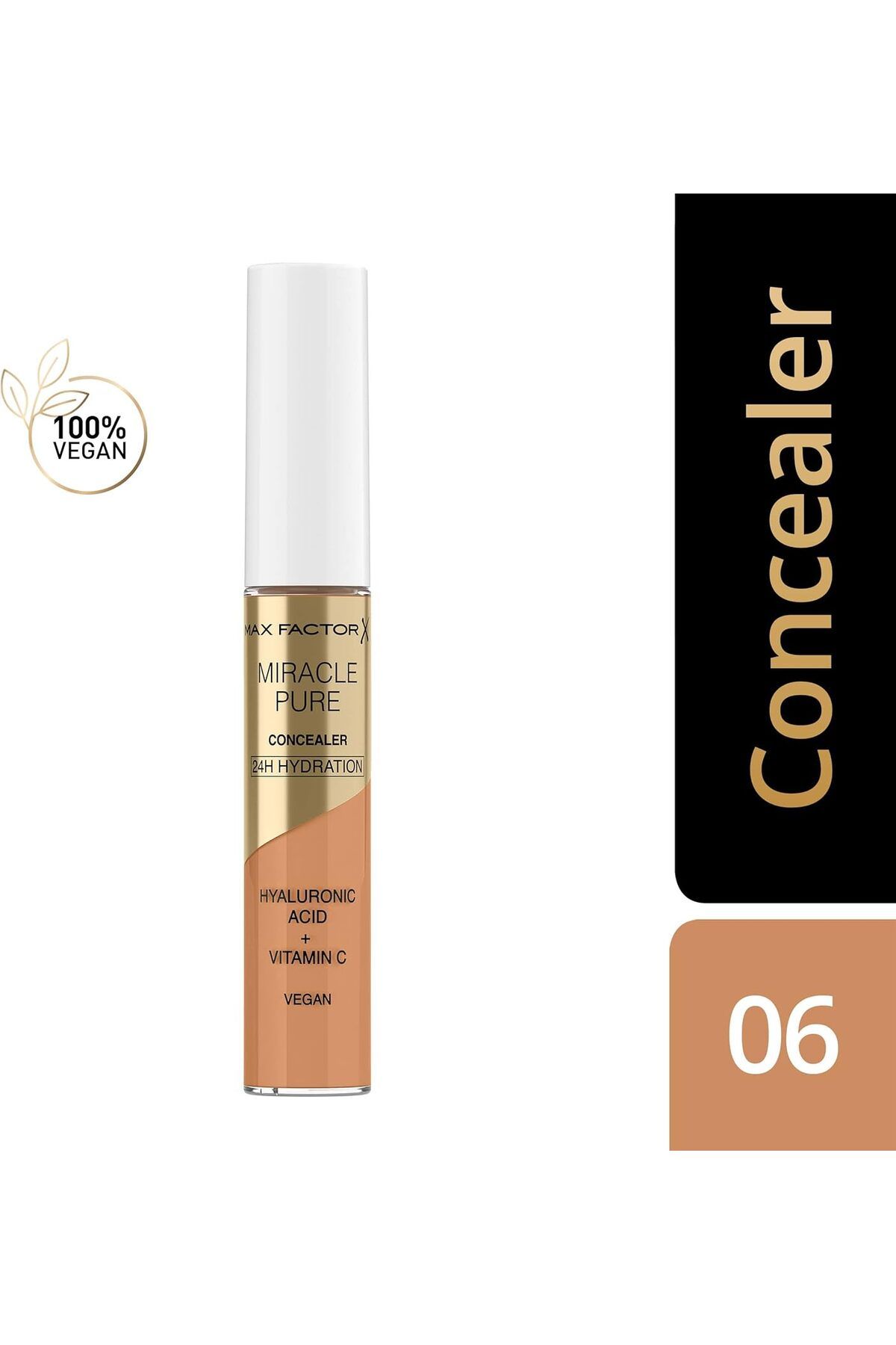 Max Factor-Miracle Pure Concealer - 06 - 7.8ml 2