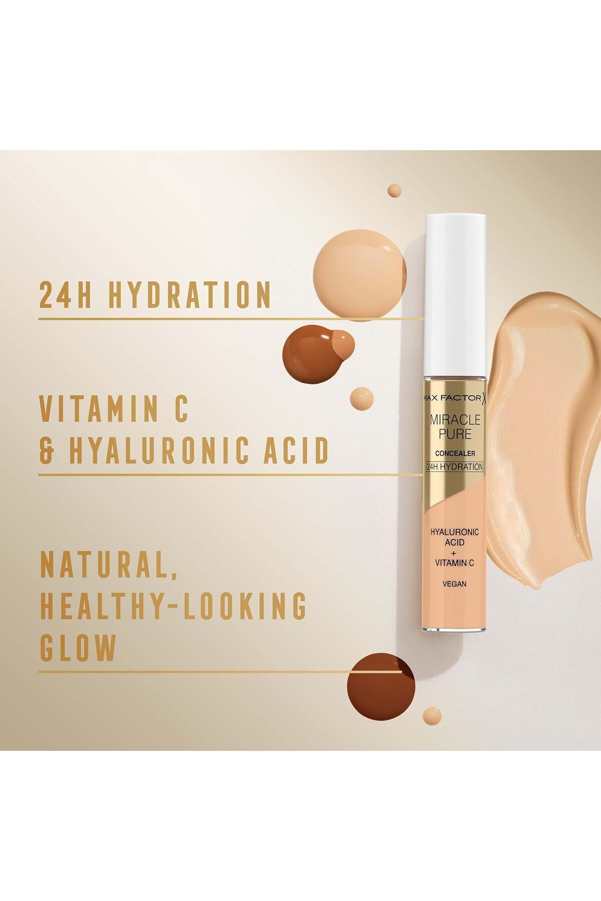 Max Factor-Miracle Pure Concealer - 06 - 7.8ml 5