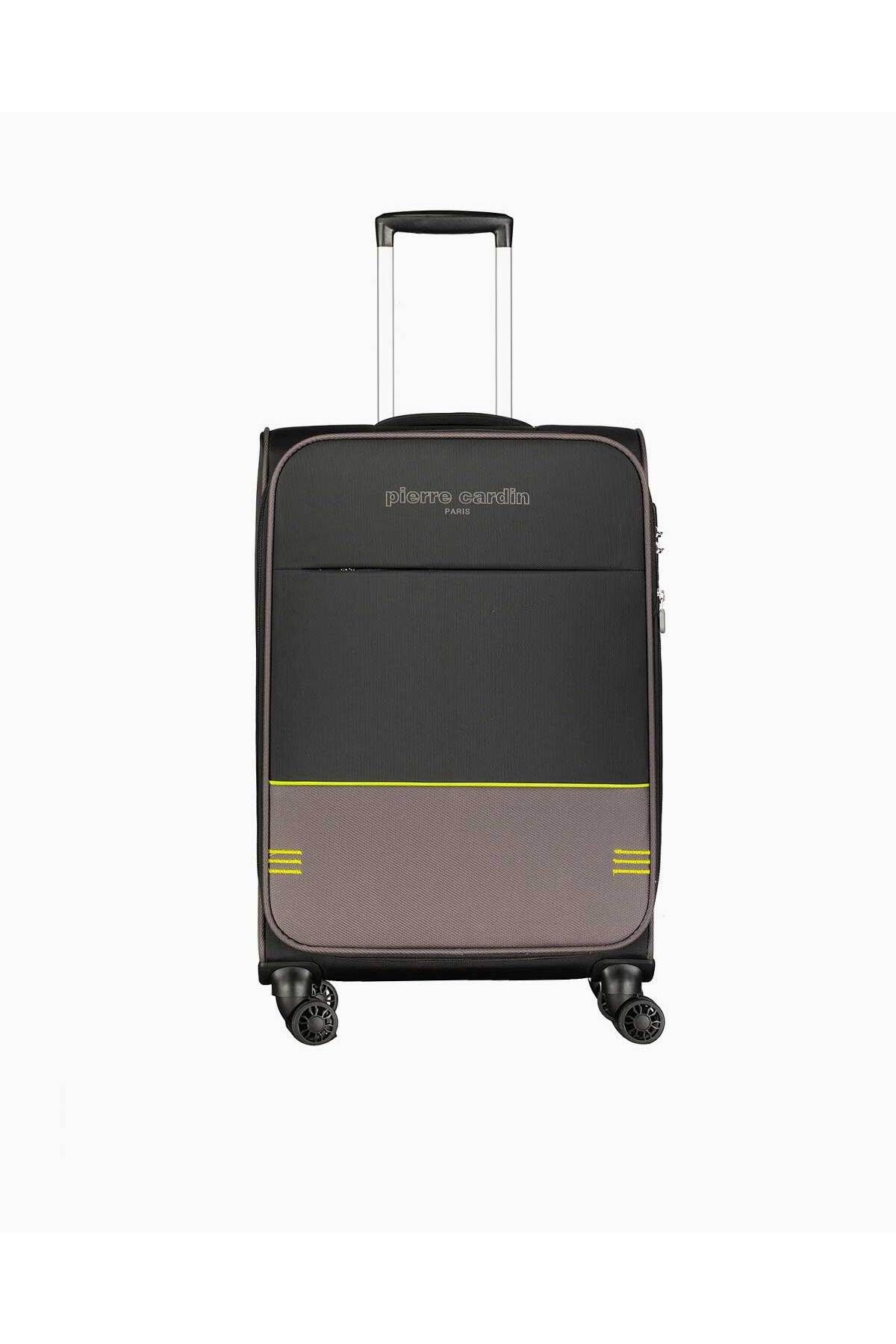 چمدان سایز متوسط ​​یونیسکس مشکی فوق روشن 04pc8200-02 Pierre Cardin