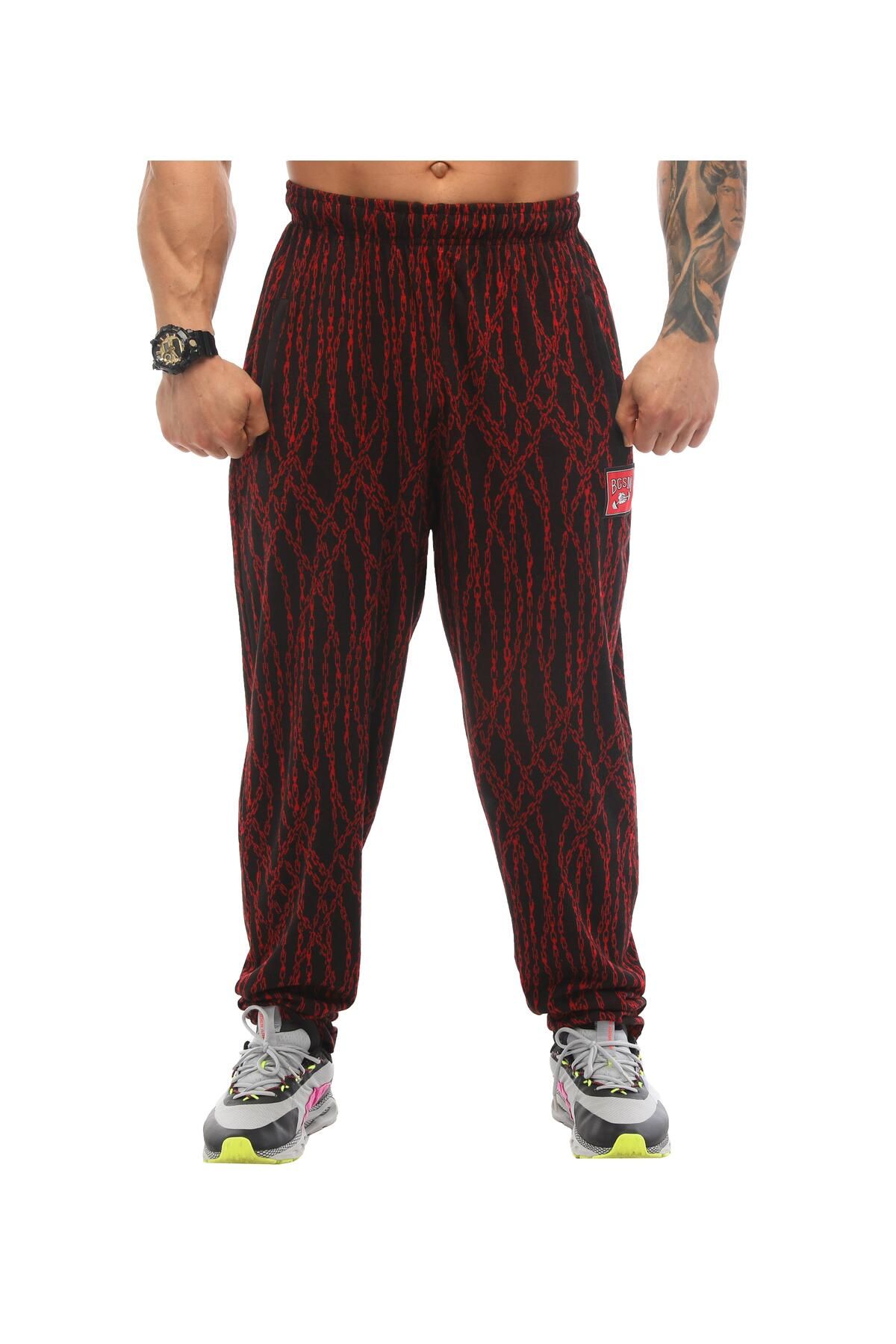 Big Sam Şalvar Kesim Zincir Desen Body Pantolon 1198