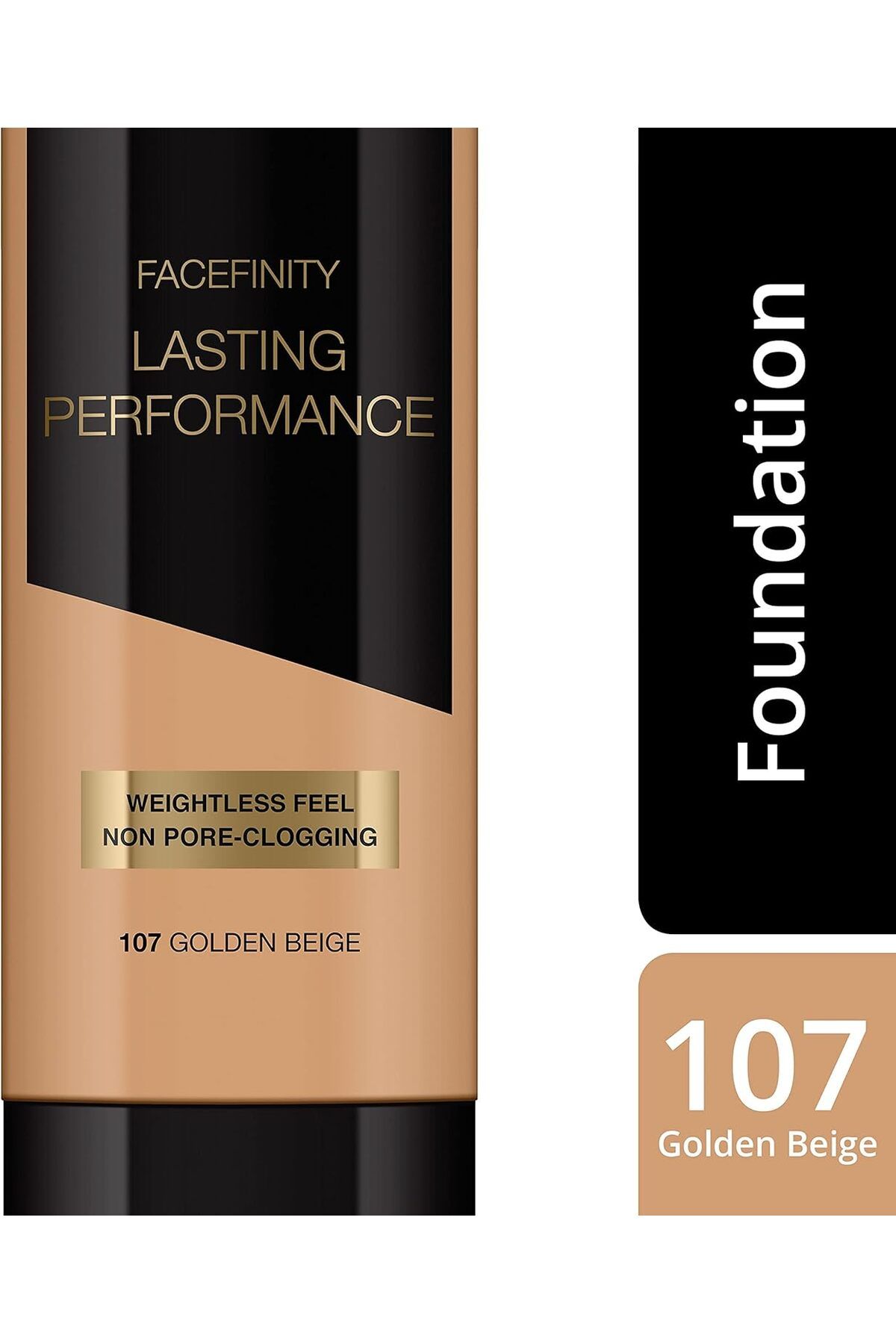 Max Factor-Facefinity Lasting Performance Foundation - 107 - Golden Beige, 35ml 3
