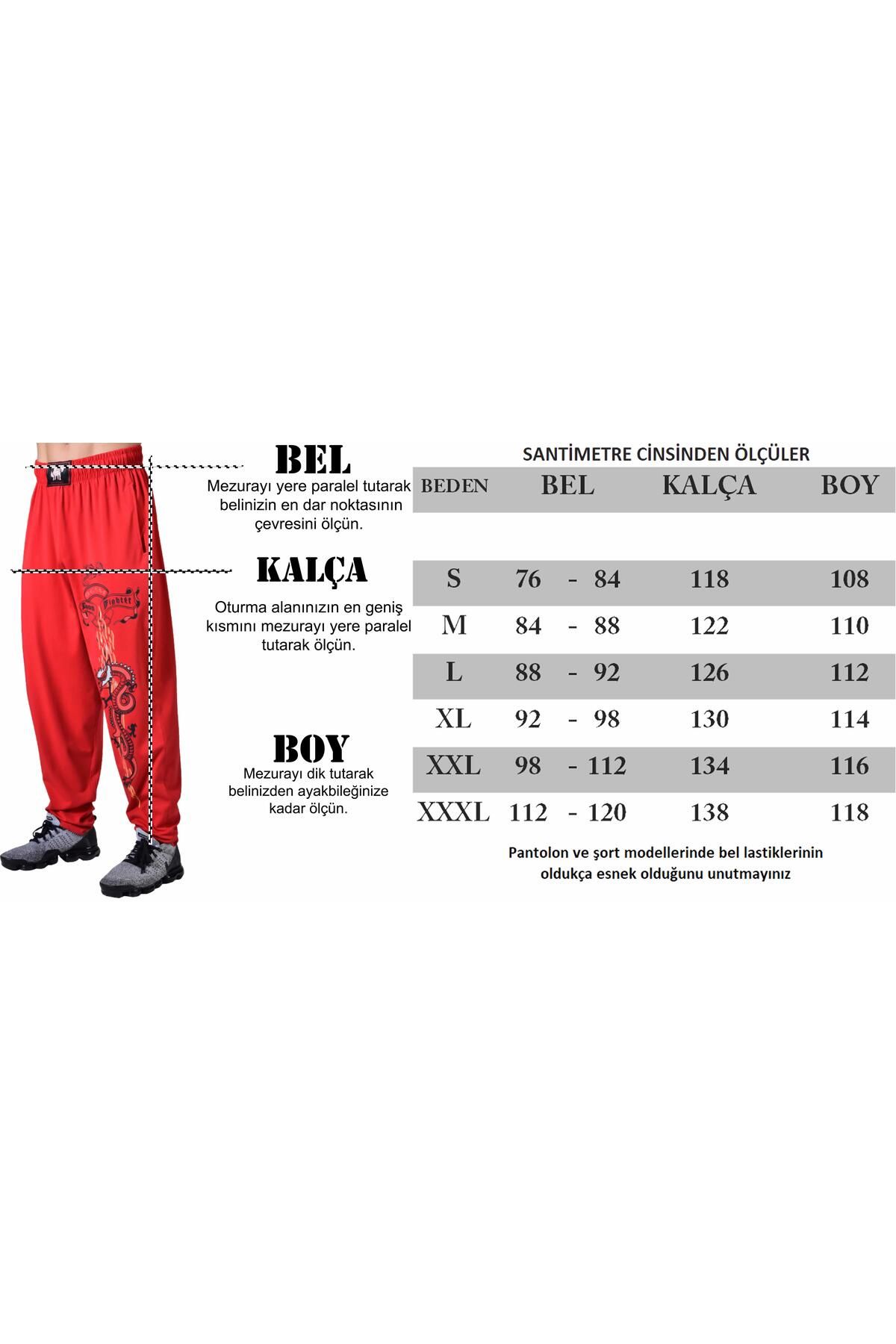 Big Sam-Dragon Body Pants Big Sam 1274 - Loose Fit Sweatpants 4