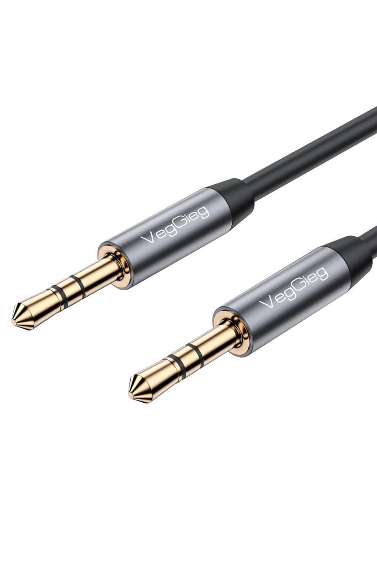 Veggieg Hi-Fi TRS 3.5mm Aux Ses Kablosu 5 Metre - Fiyatı