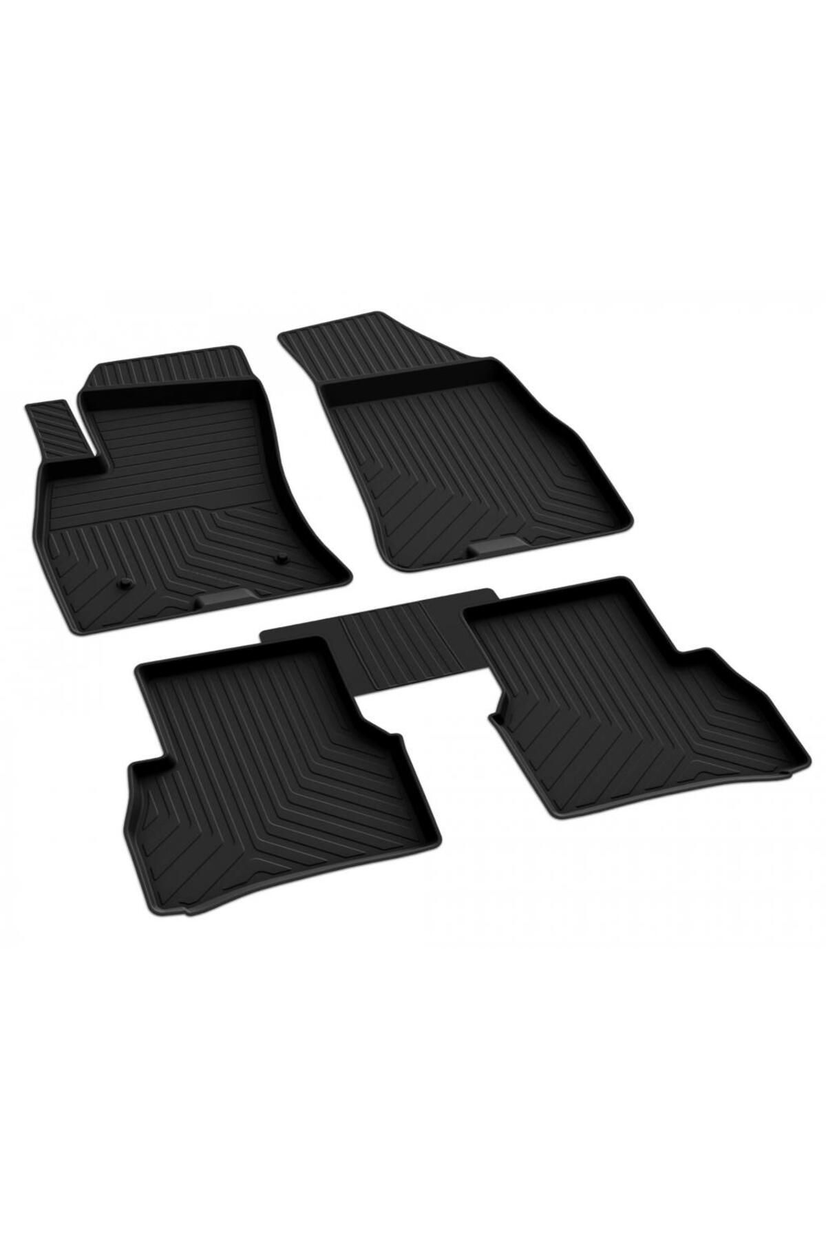 ferrous autoaccessories Fiat Doblo 2 Ferrous 4D Havuzlu Kauçuk Paspas 2010 2019