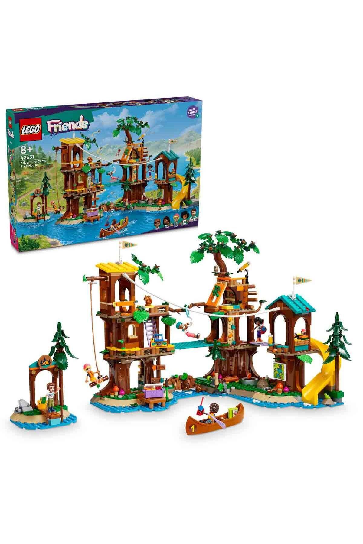 LEGO Frıends Macera Kampı Ağaç Ev 1128 Parça Lego LGF42631