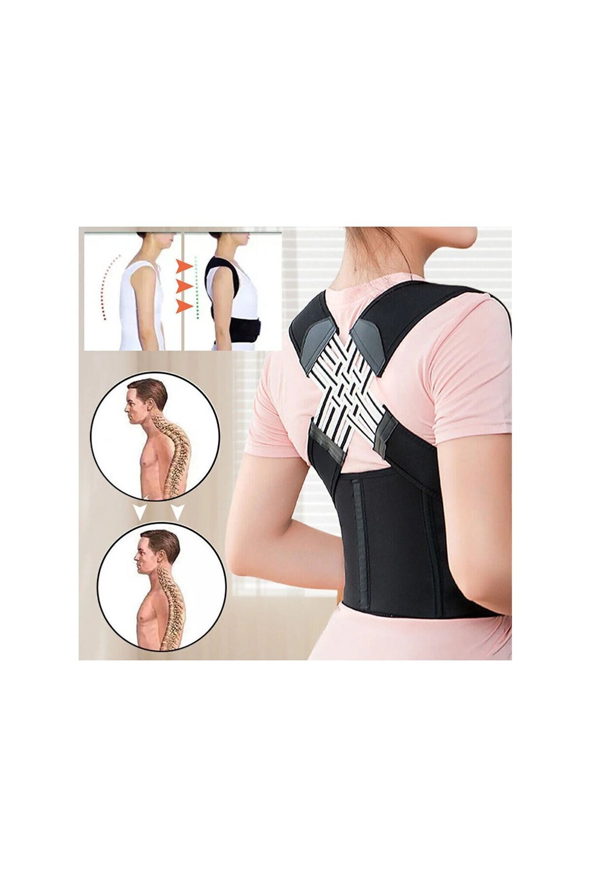 Wingmed Postur X Plus Dik Duruş Korse (Std 2=L-XL-XXL)