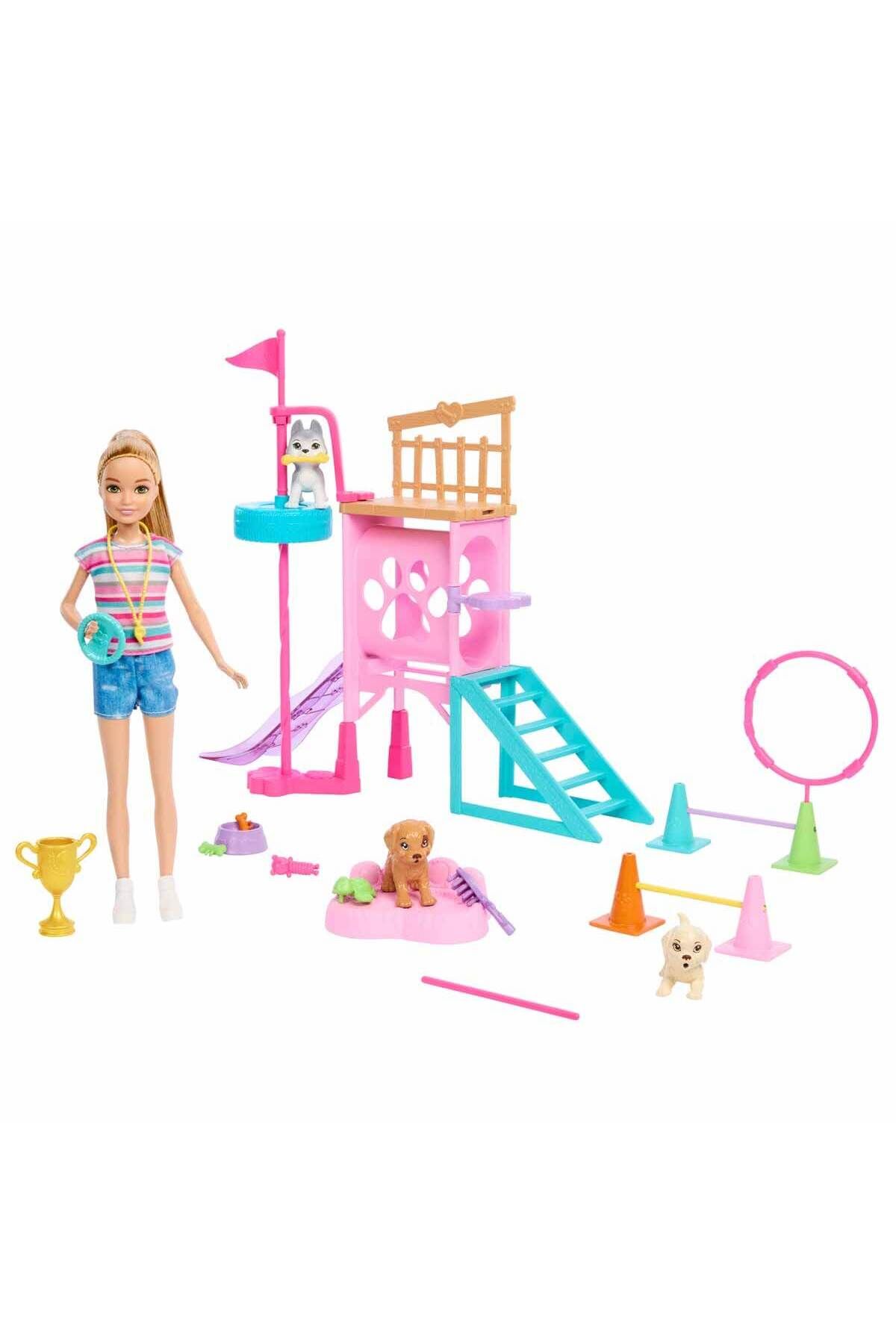 mattel Oyuncak Barbie Stacie'nin Köpekçik Oyun Parkı HRM10