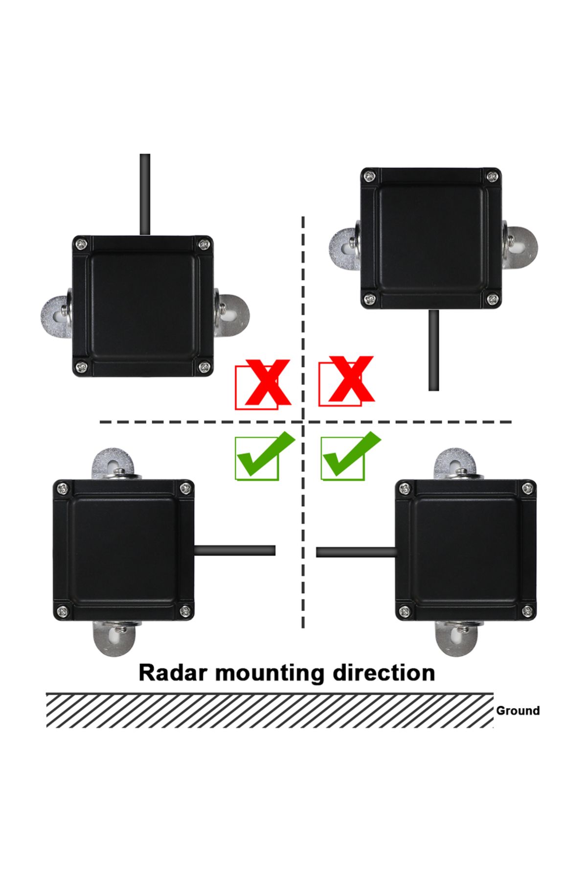 carsanbo-Car 24G BSD Alarm System, Dual Color LED Blind Spot Detection Sensor Lane Change Assistance, with... 5