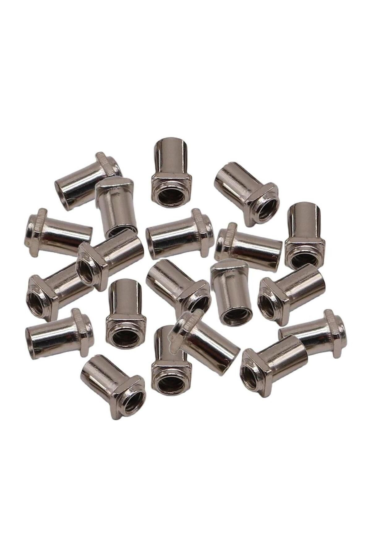 Choice-M6 20 Pieces Drums Screws Nut Drum Part Practical Drum Set Easy To Install Durable Replacement Acces 1