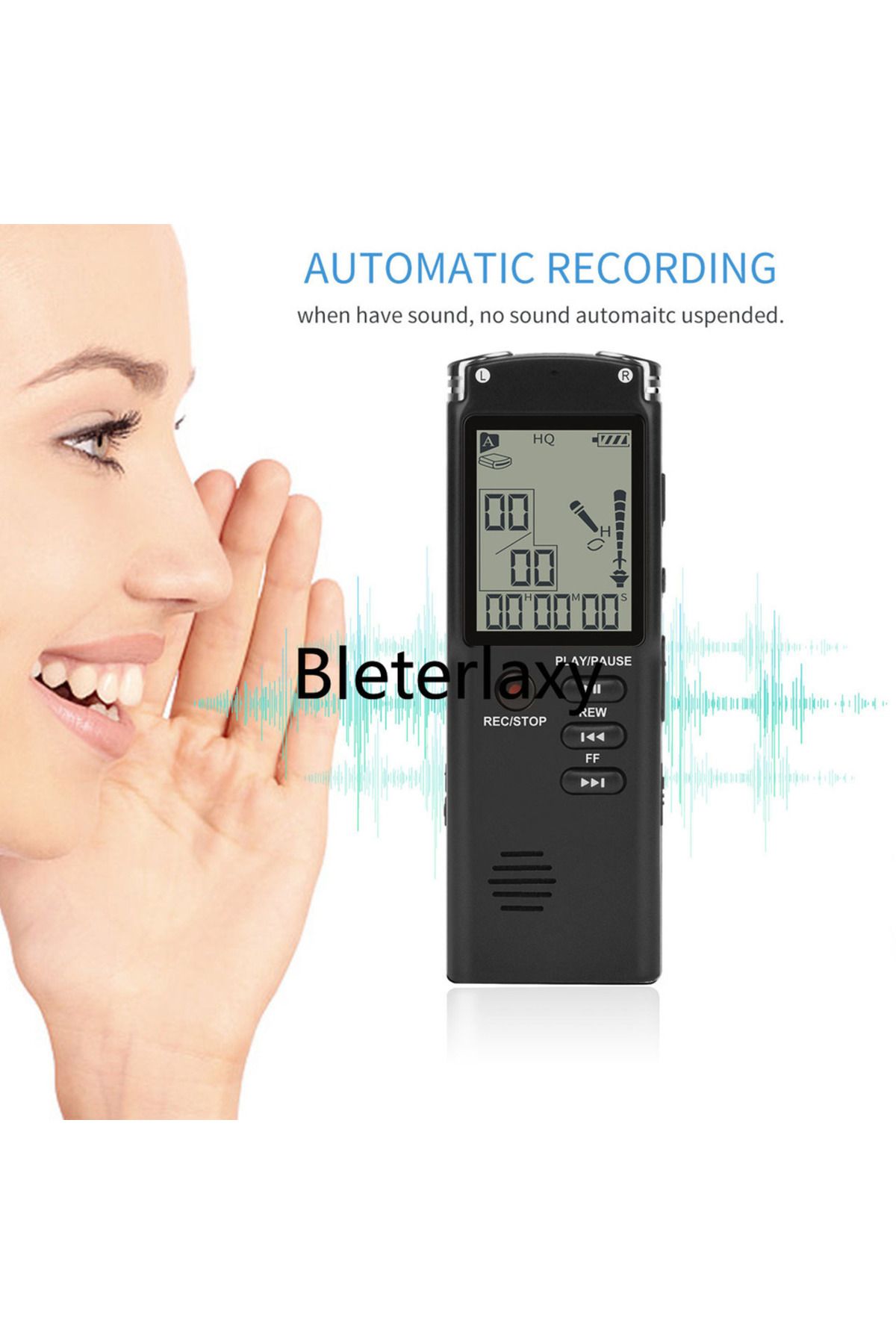 Choice-Digital Voice Recorder Mini Spy USB Professional Dictaphone Audio Recording With WAV,MP3 Player G... 5