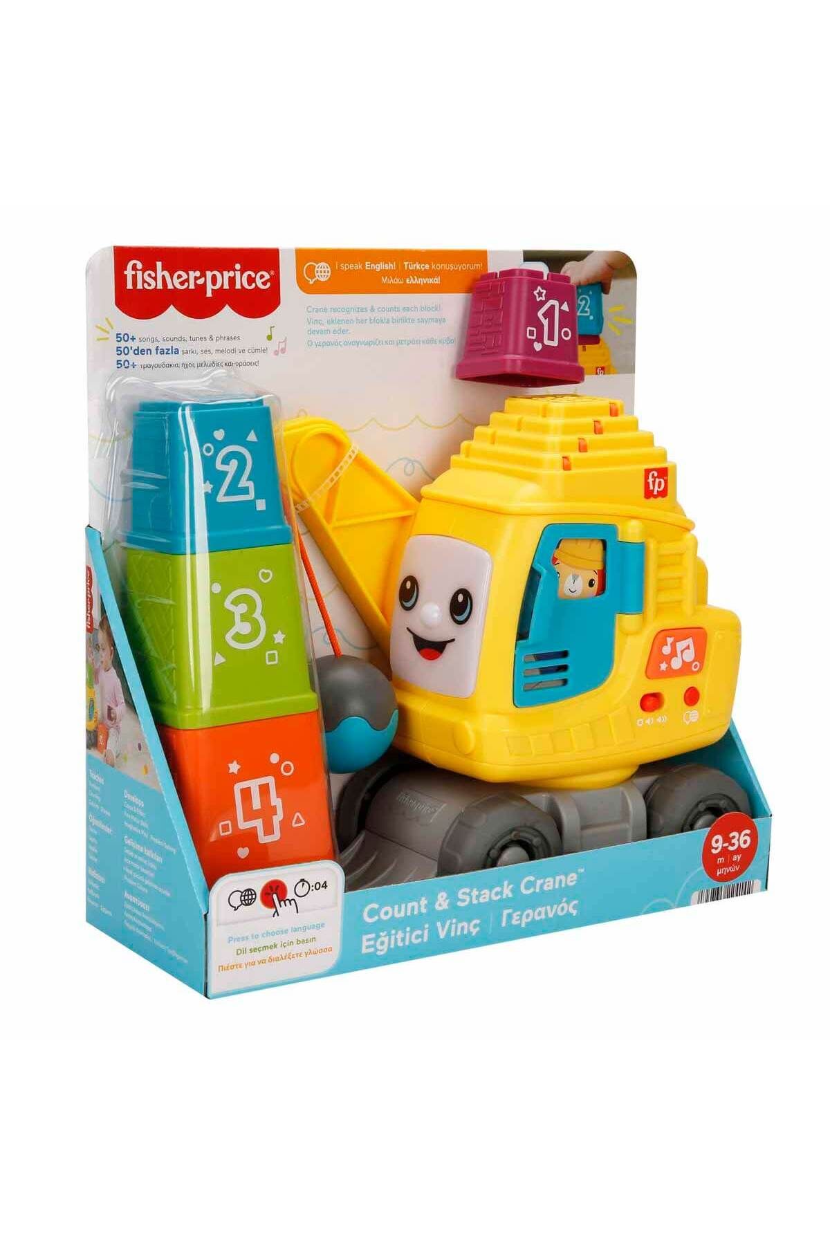 FISHER PRICE Oyuncak Eğitici Vinç HWY62