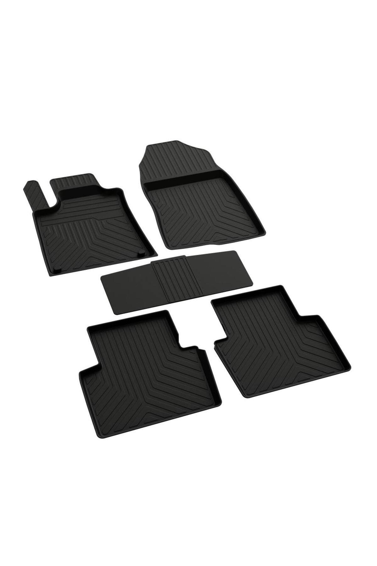 ferrous autoaccessories Honda Accord 10 Ferrous 4D Havuzlu Kauçuk Paspas 2017 2020