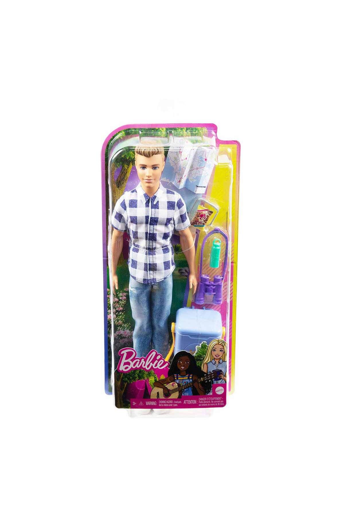 mattel Oyuncak Barbie Ken Kampa Gidiyor Oyun Seti HHR66
