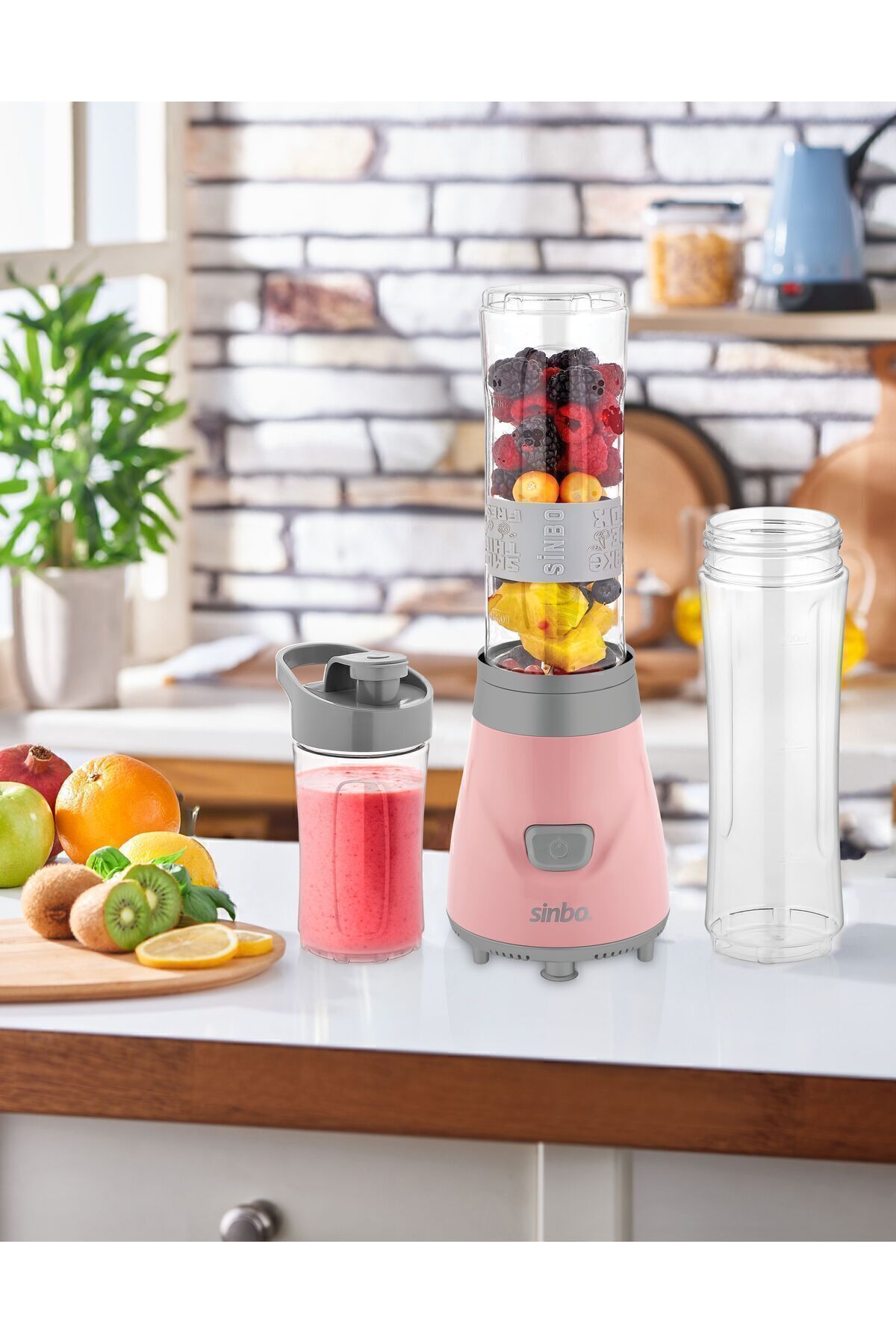 Sinbo Shb-3150 Pembe 350 W Smoothie Blender